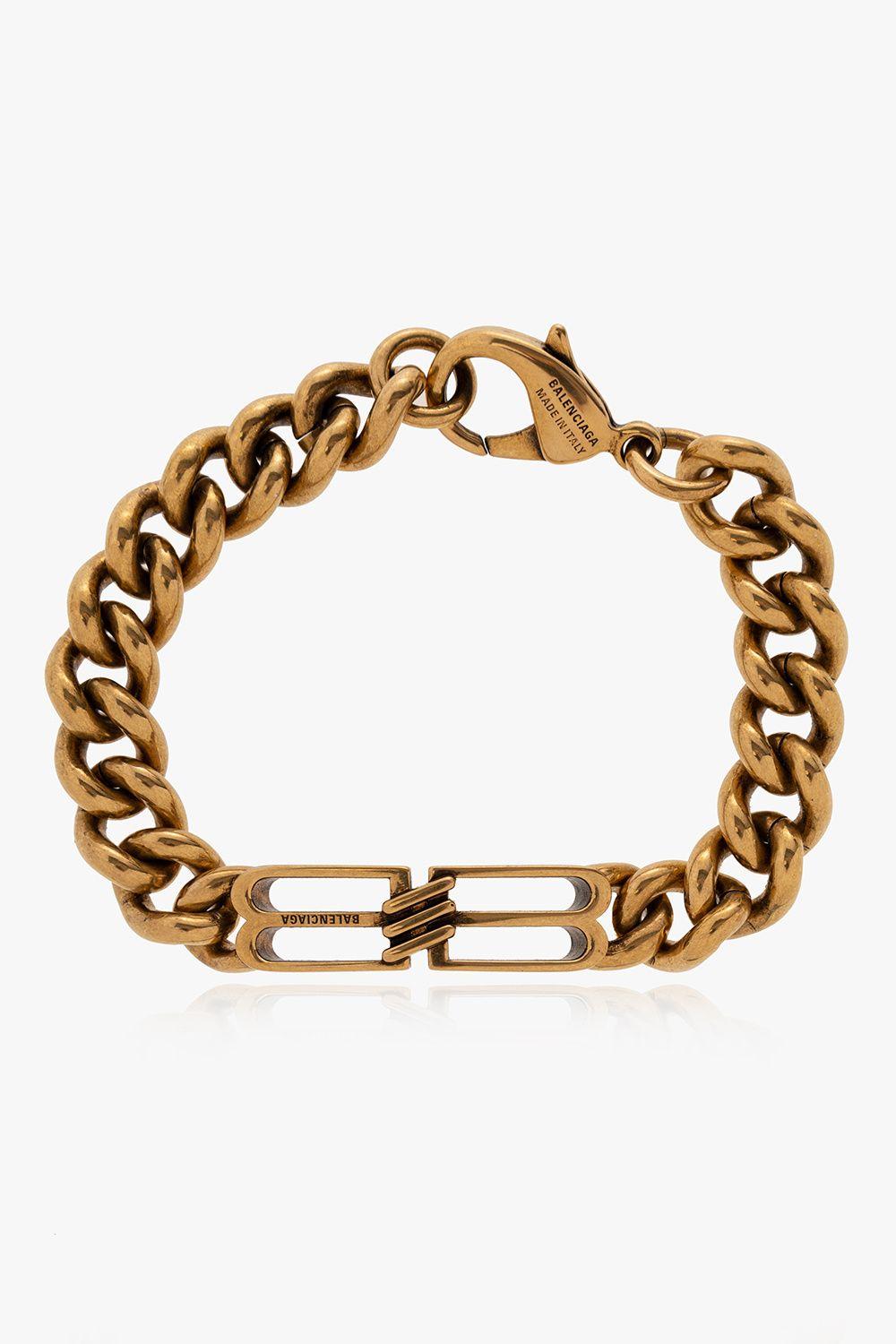 Balenciaga Brass Bracelet in Metallic | Lyst