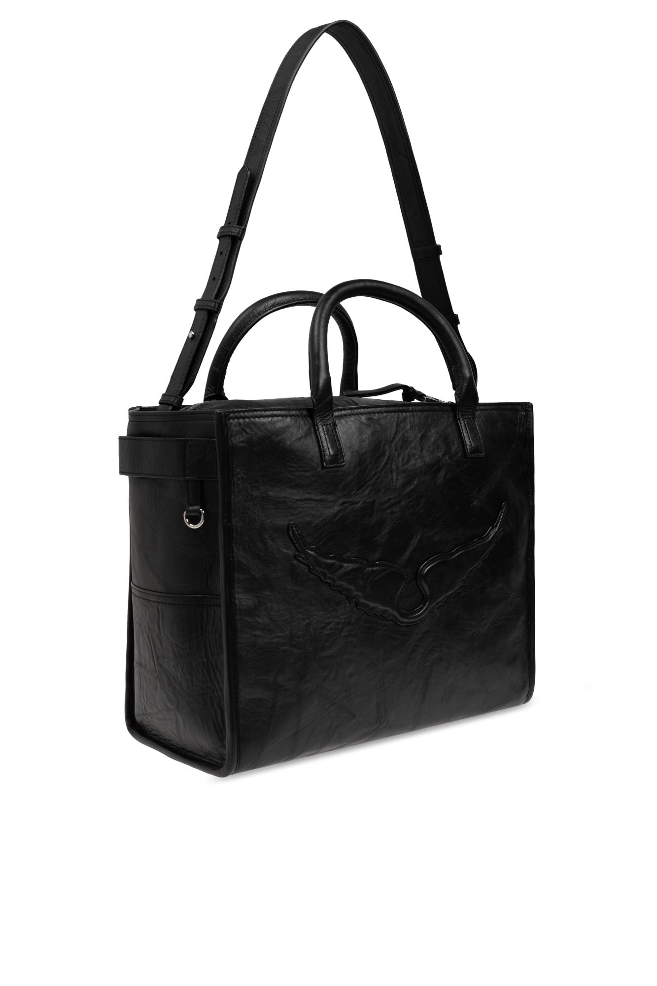 トートバッグ Zadig & Voltaire Angel Monogram Bag - Synthetic - Black Zadig&Voltaire Angel Wings Tote Bag | Black | FARFETCH