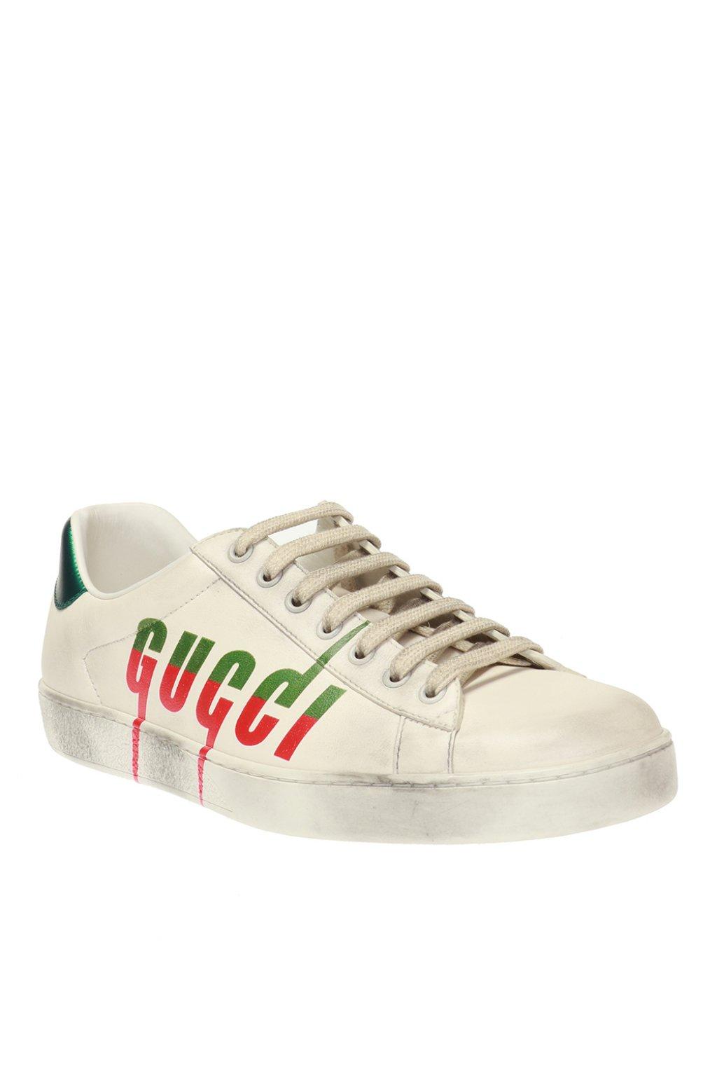 clean gucci ace sneakers