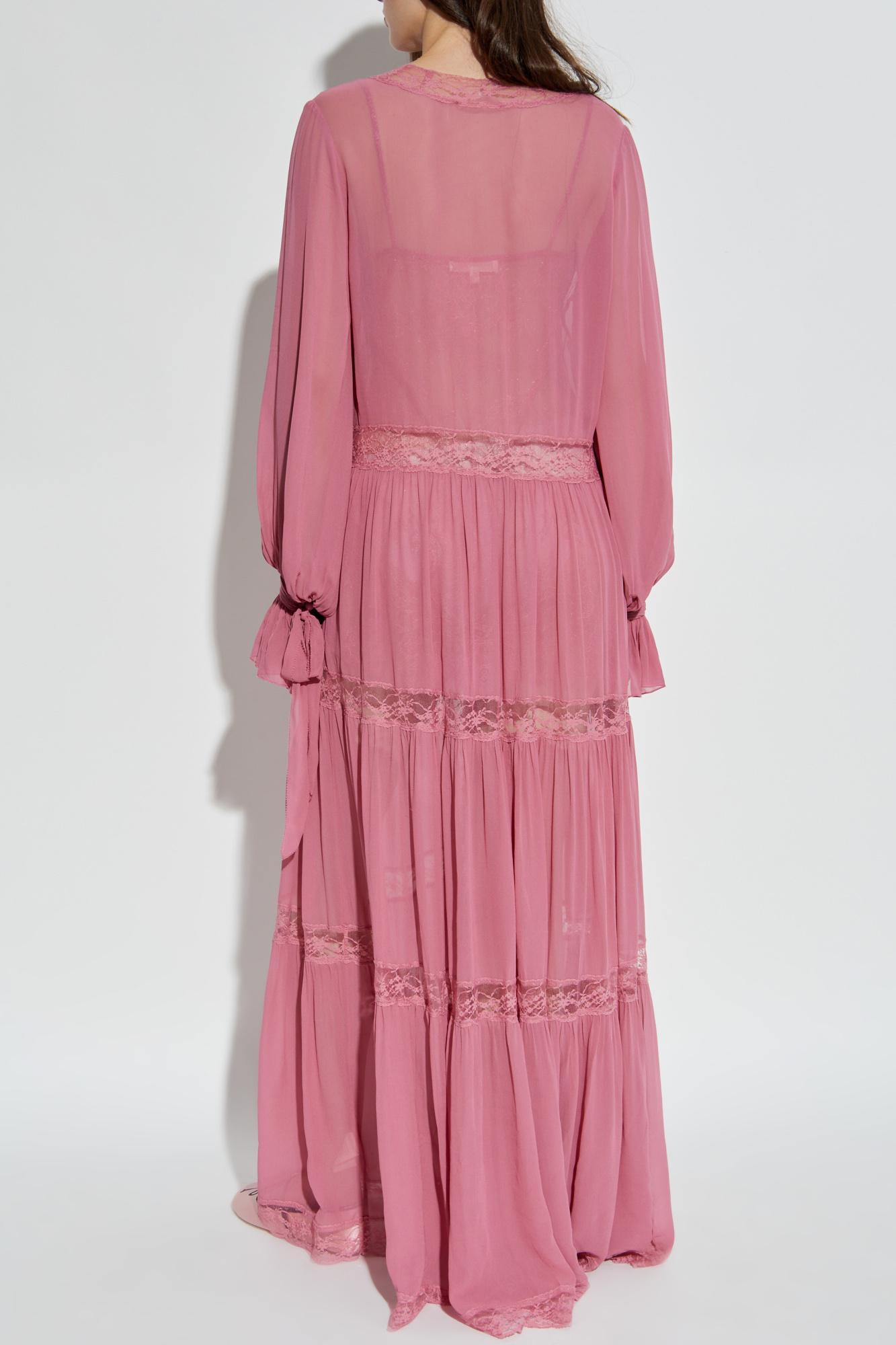 LoveShackFancy Dress 'Lyvienne' in Pink | Lyst