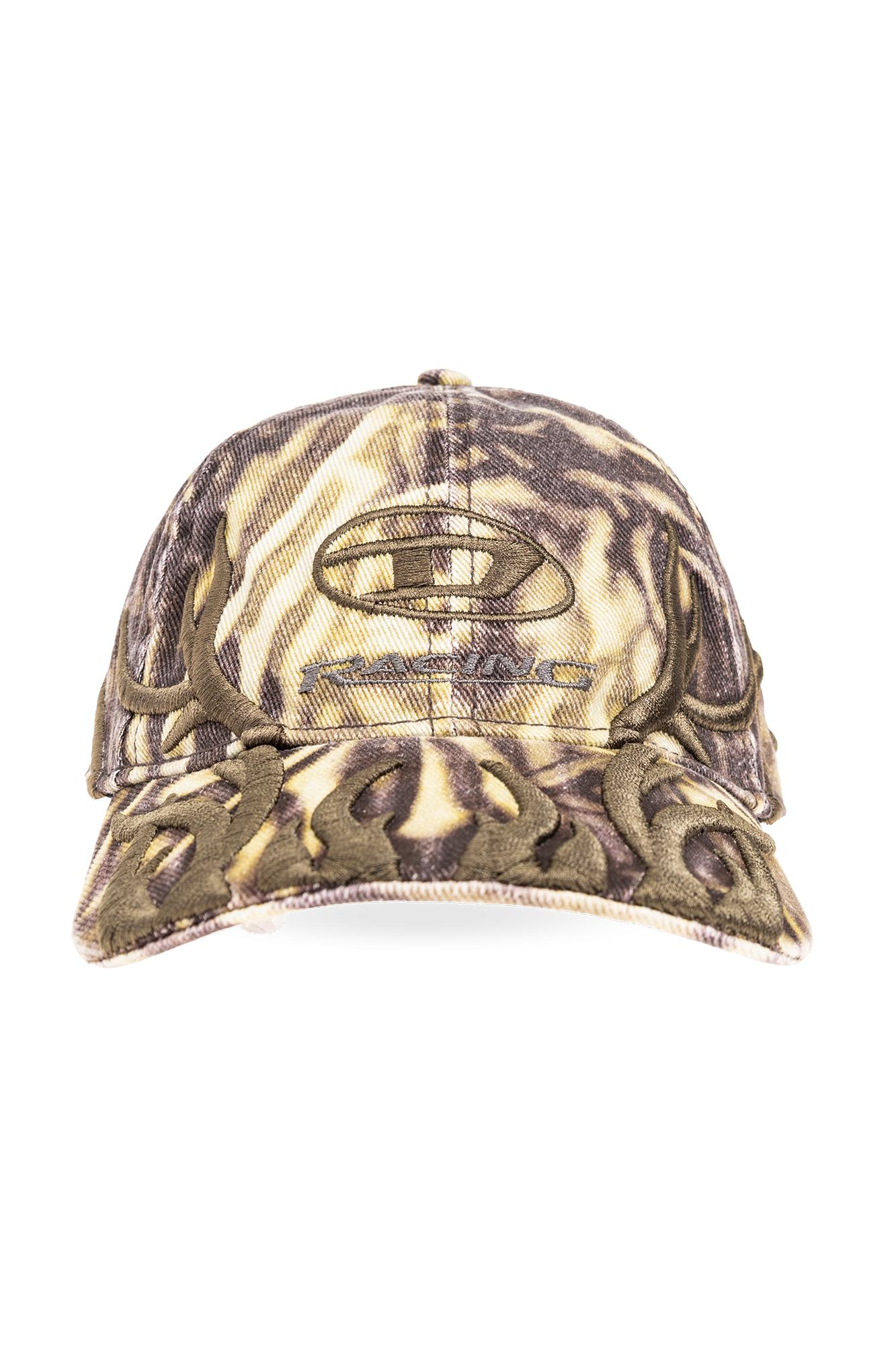 Diesel C-AREN HAT キャップ C-AREN キャップ｜マルチカラー｜メンズ｜ホワイト/レッド