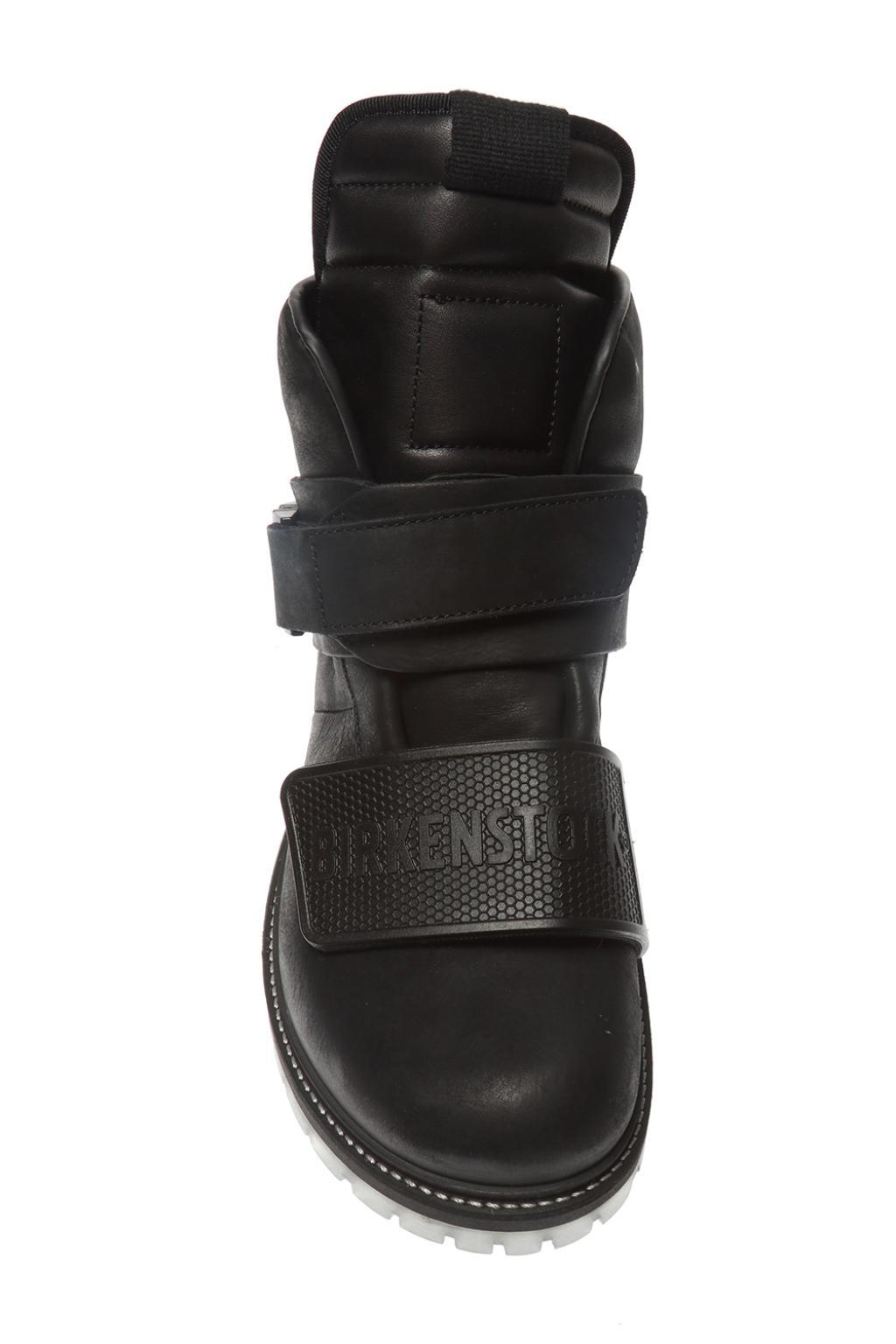 Rick Owens Leather X Birkenstock in Black for Men - Lyst