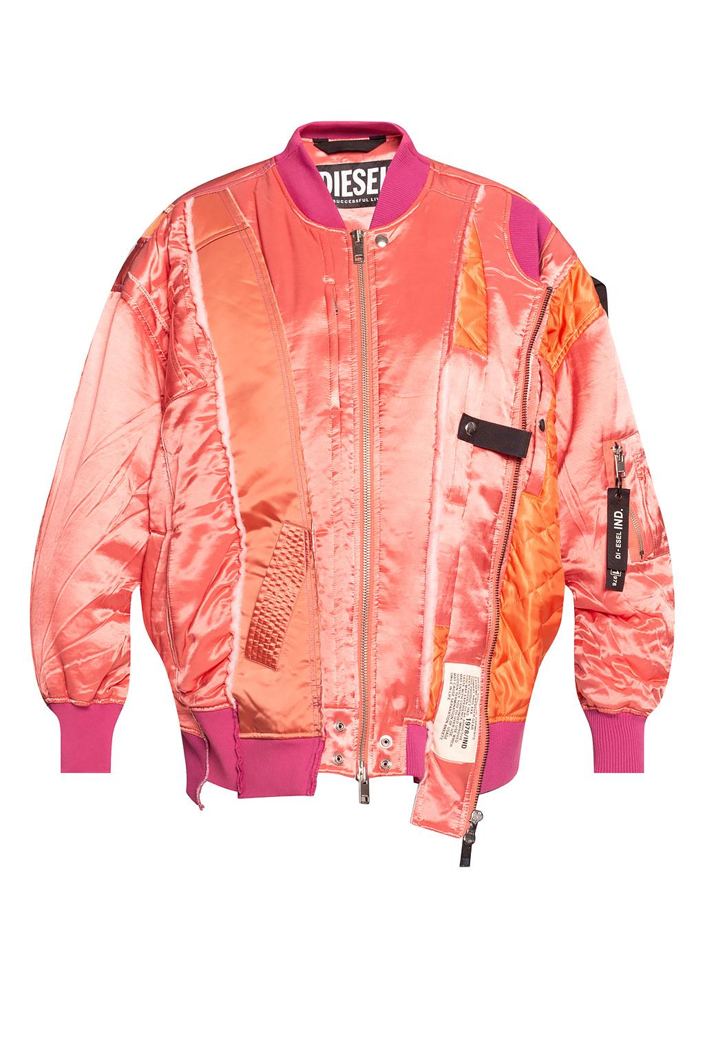diesel pink jacket
