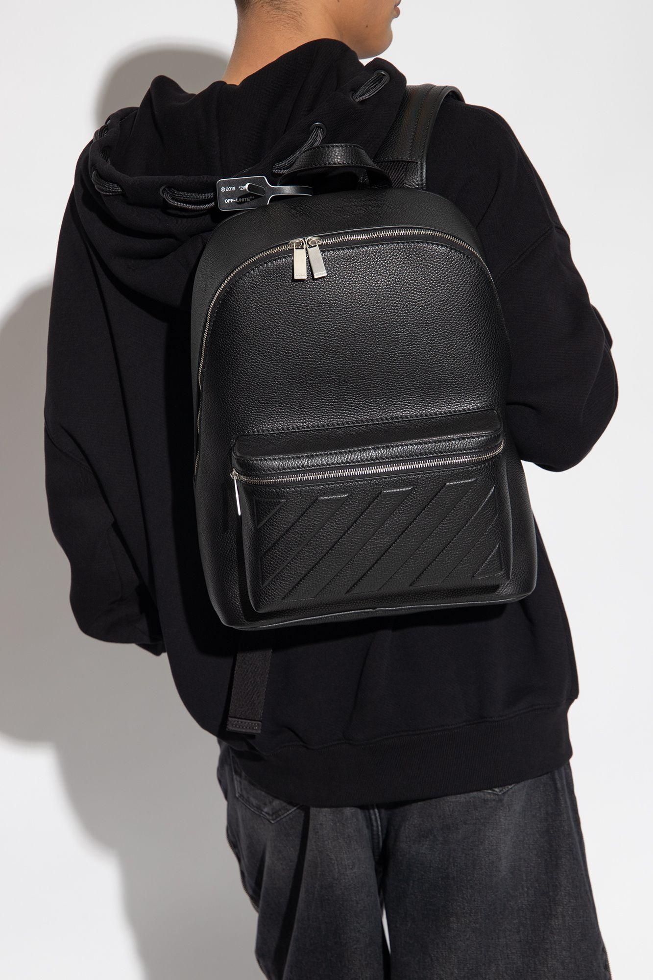 Off-White c/o Virgil Abloh Backpack With Logo in Black for Men
