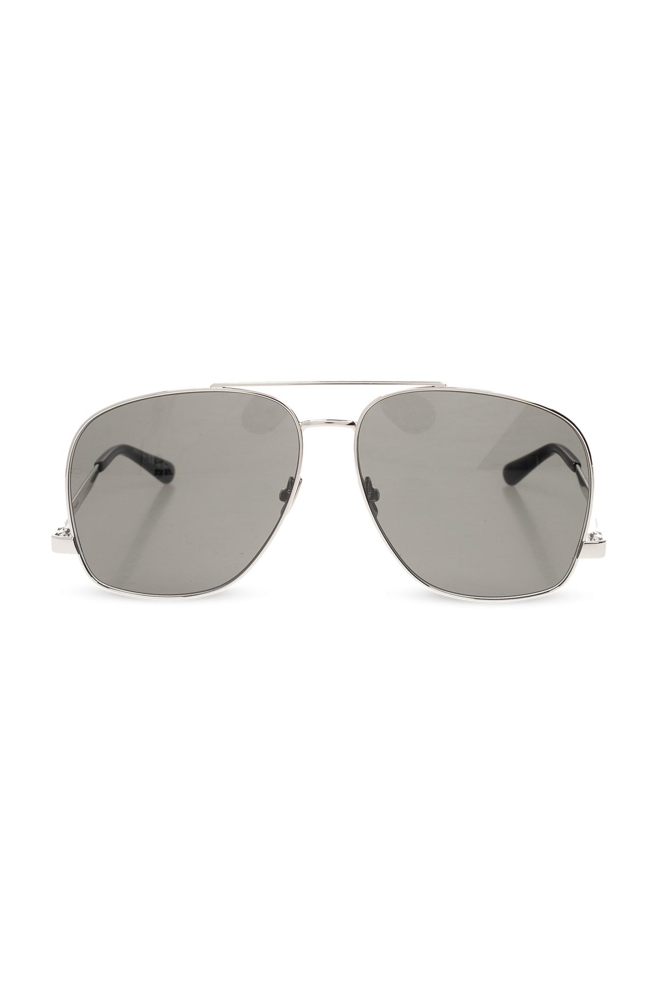SAINT LAURENT サングラス SL653LEON-001 SILVER/GRAY Saint Laurent SL 653 LEON Silver/Grey (001) Sunglasses | eBay