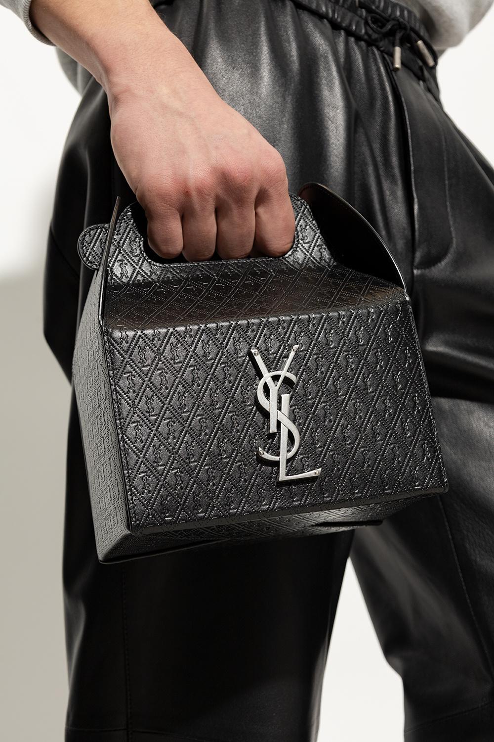 Saint Laurent Introduces a Takeaway Box Bag Made of Calfskin Leather