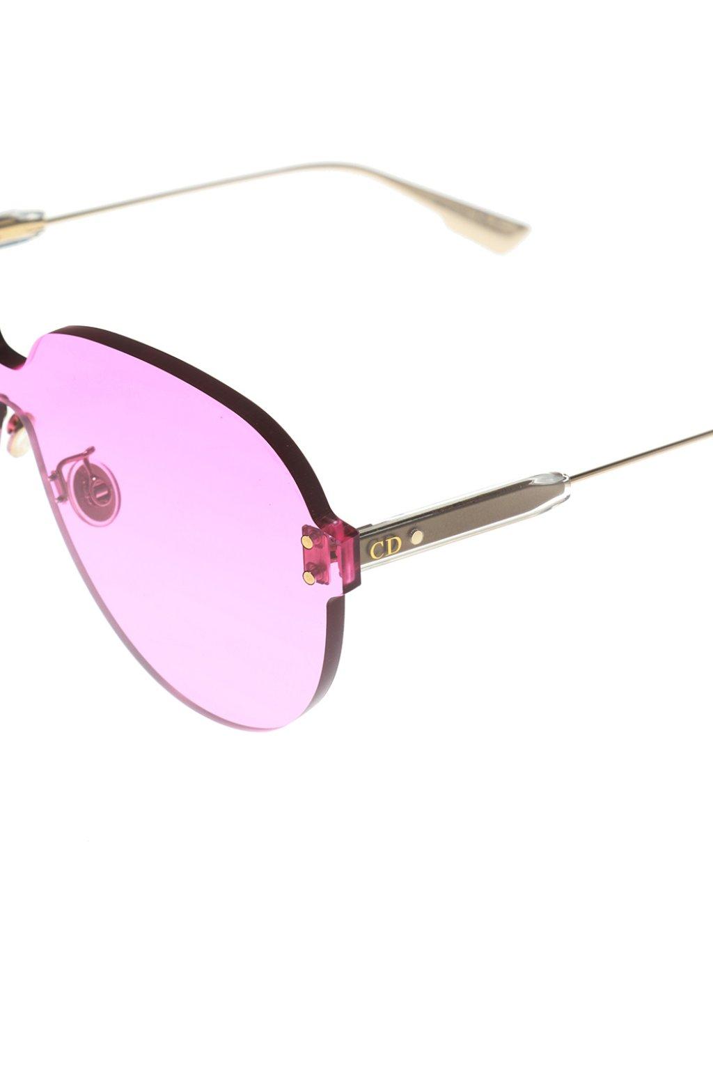 Dior 'color Quake 3' Sunglasses in Pink - Lyst