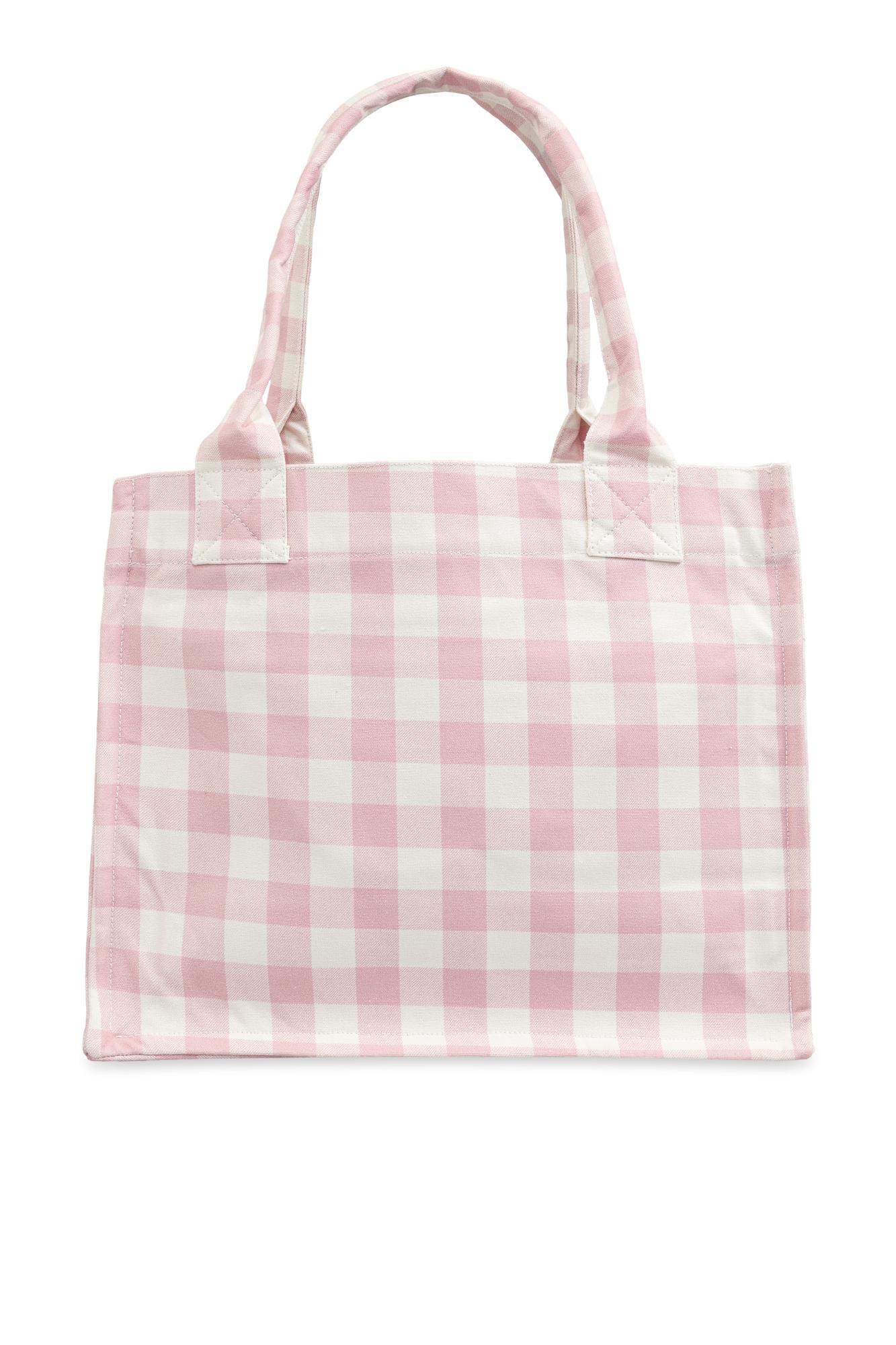 トートバッグ Xxl Pocket Shopping Bag - Ganni - Cotton - Pink Ganni Xxl Pocket Shopping Bag In Pink | ModeSens