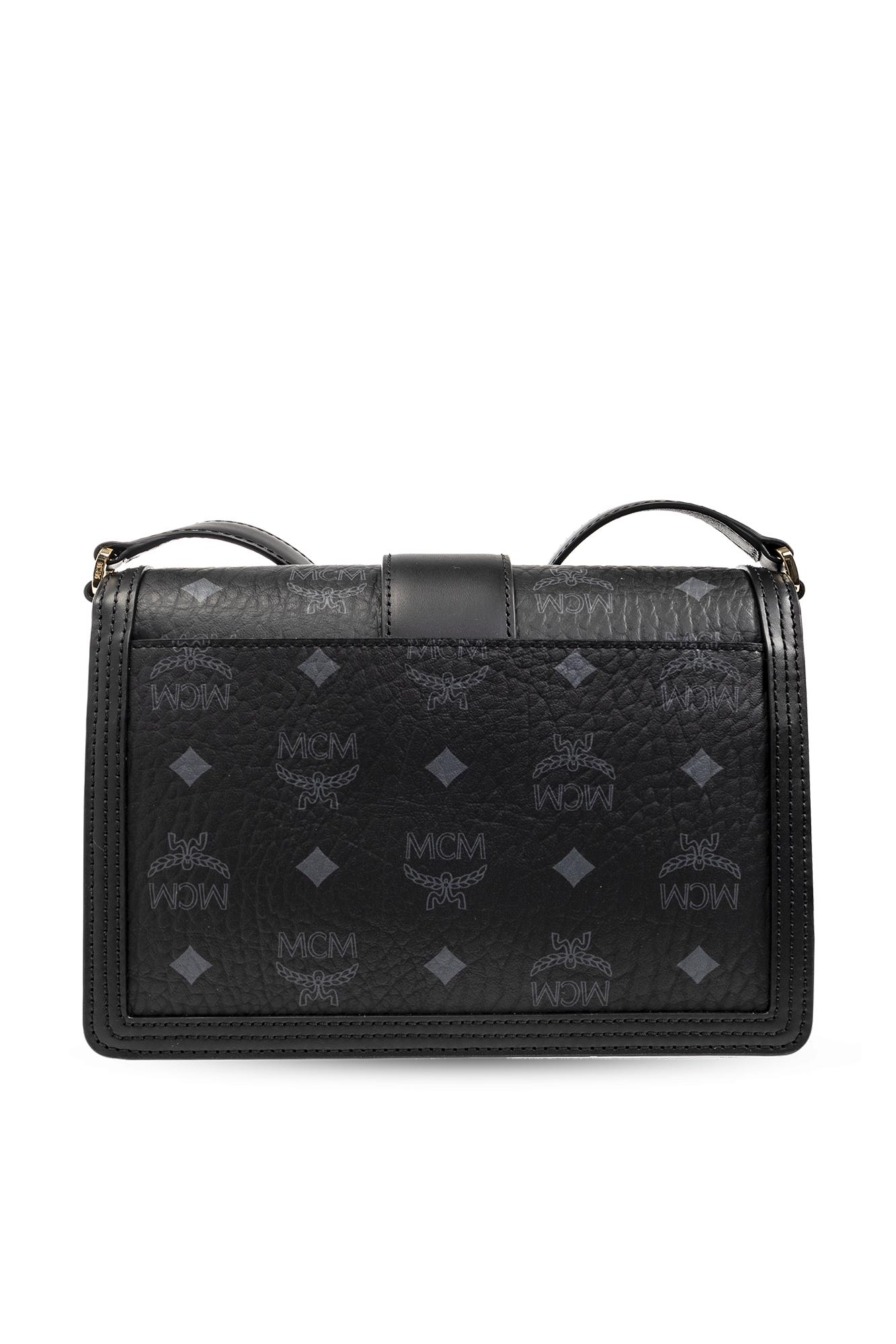 ショルダーバッグ MCM Printed canvas small Tracy shoulder bag (MWSDAXT04 BK) MCM Printed Canvas Small Tracy Shoulder Bag (MCM/ショルダー