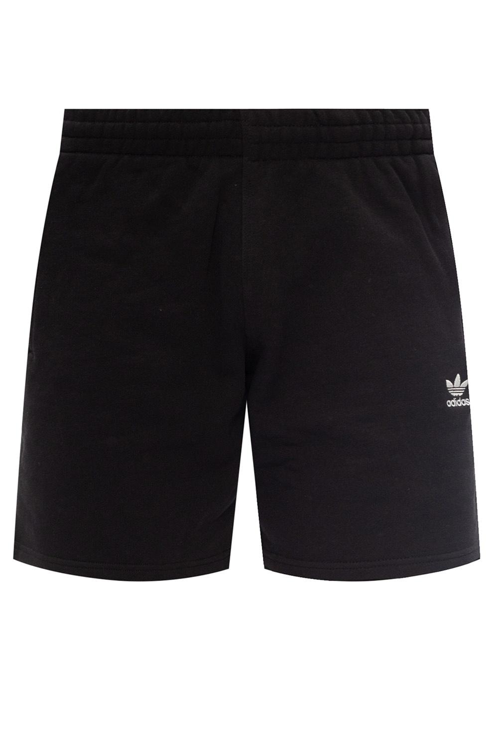 adidas Originals Cotton Sweat Shorts With Logo Black for Men - Lyst