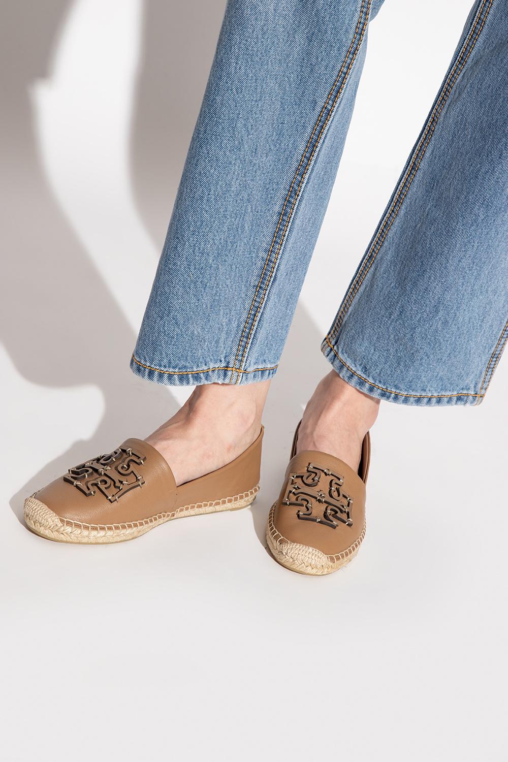 Tory Burch Espadrilles With Logo in Brown | Lyst