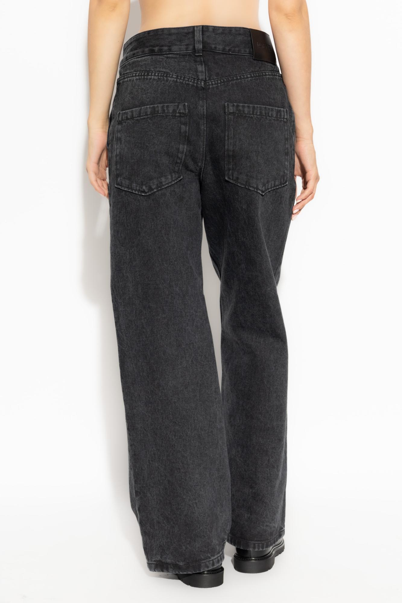 【LOEWE】STRAIGHT LEG JEANS◆H526Y04WFA Straight leg jeans in denim Blue - LOEWE