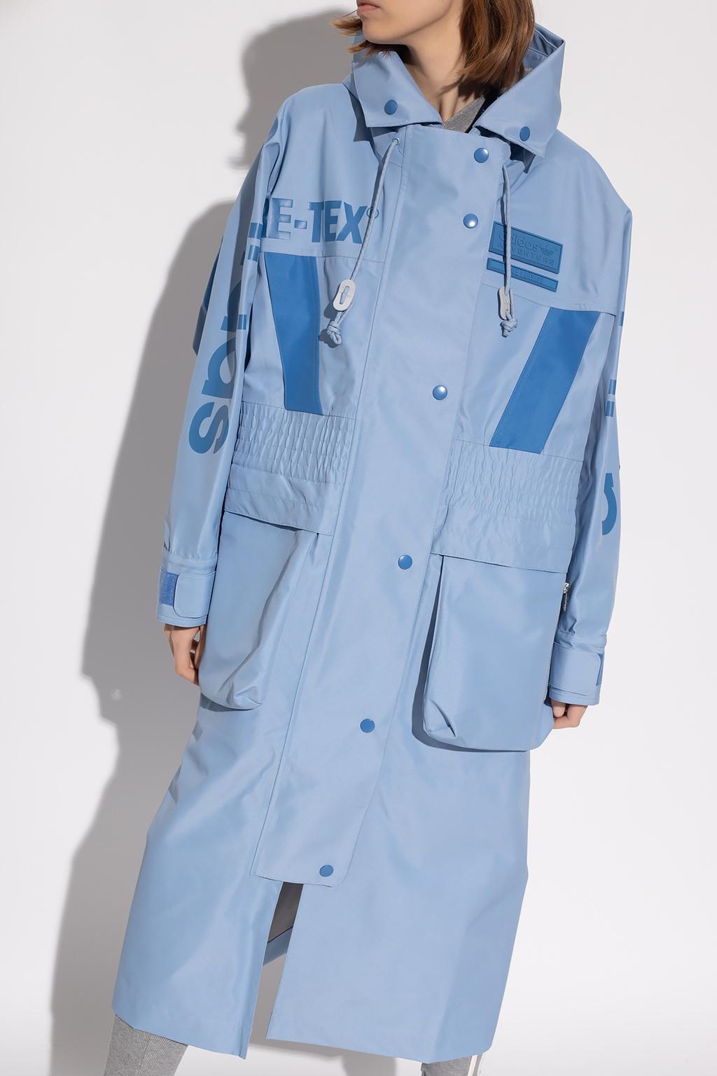 adidas Originals The 'blue Version' Collection Hooded Rain Coat | Lyst