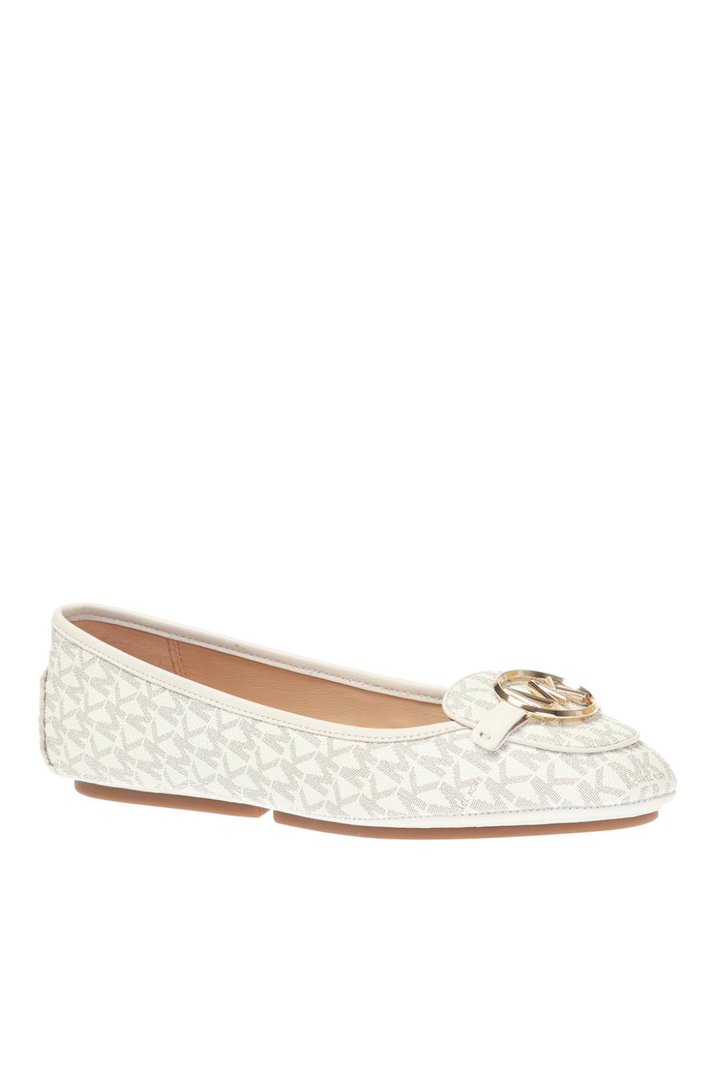Michael kors deals white flats