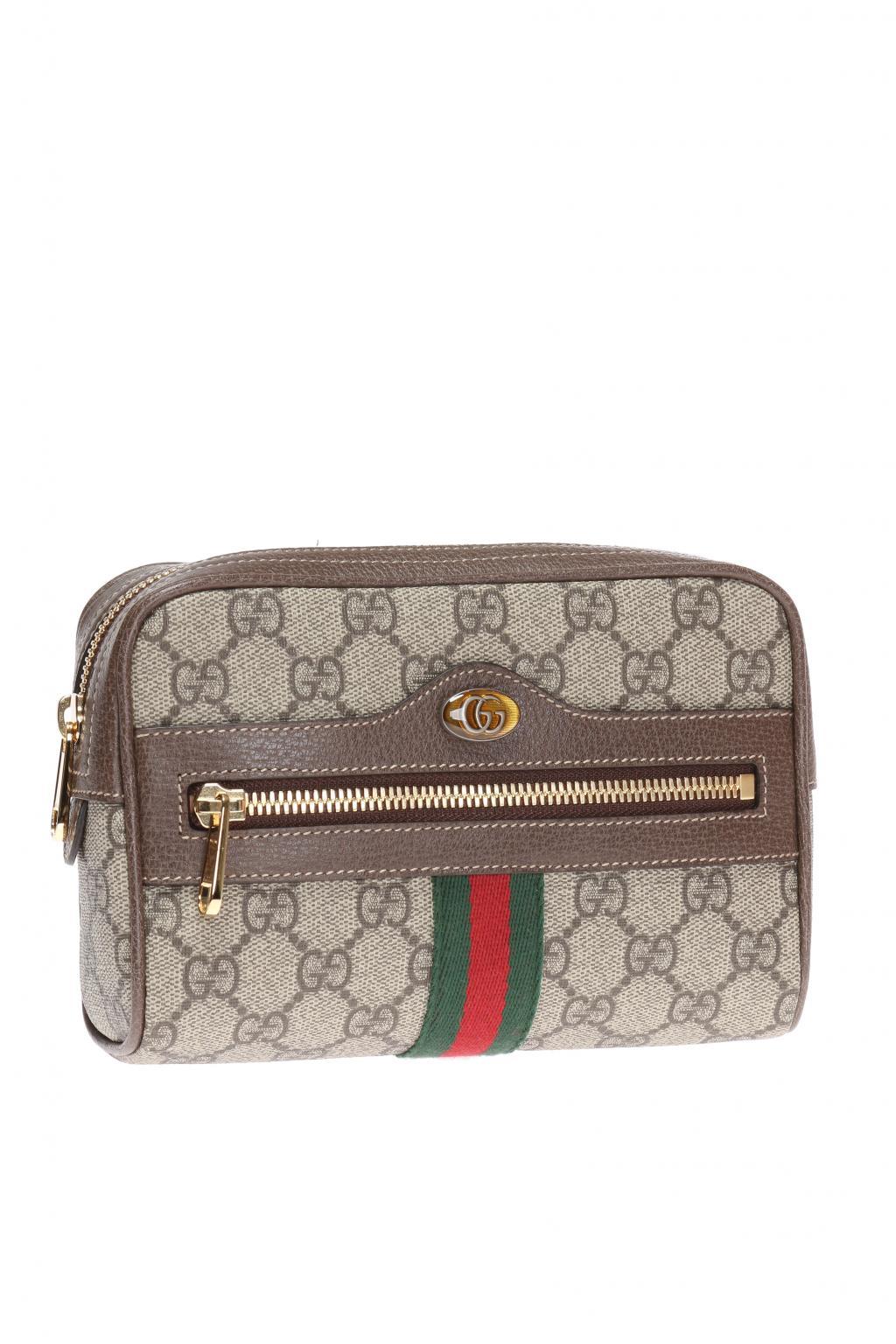 Gucci Canvas Ophidia GG Supreme Small Belt Bag Bag in Brown | Lyst