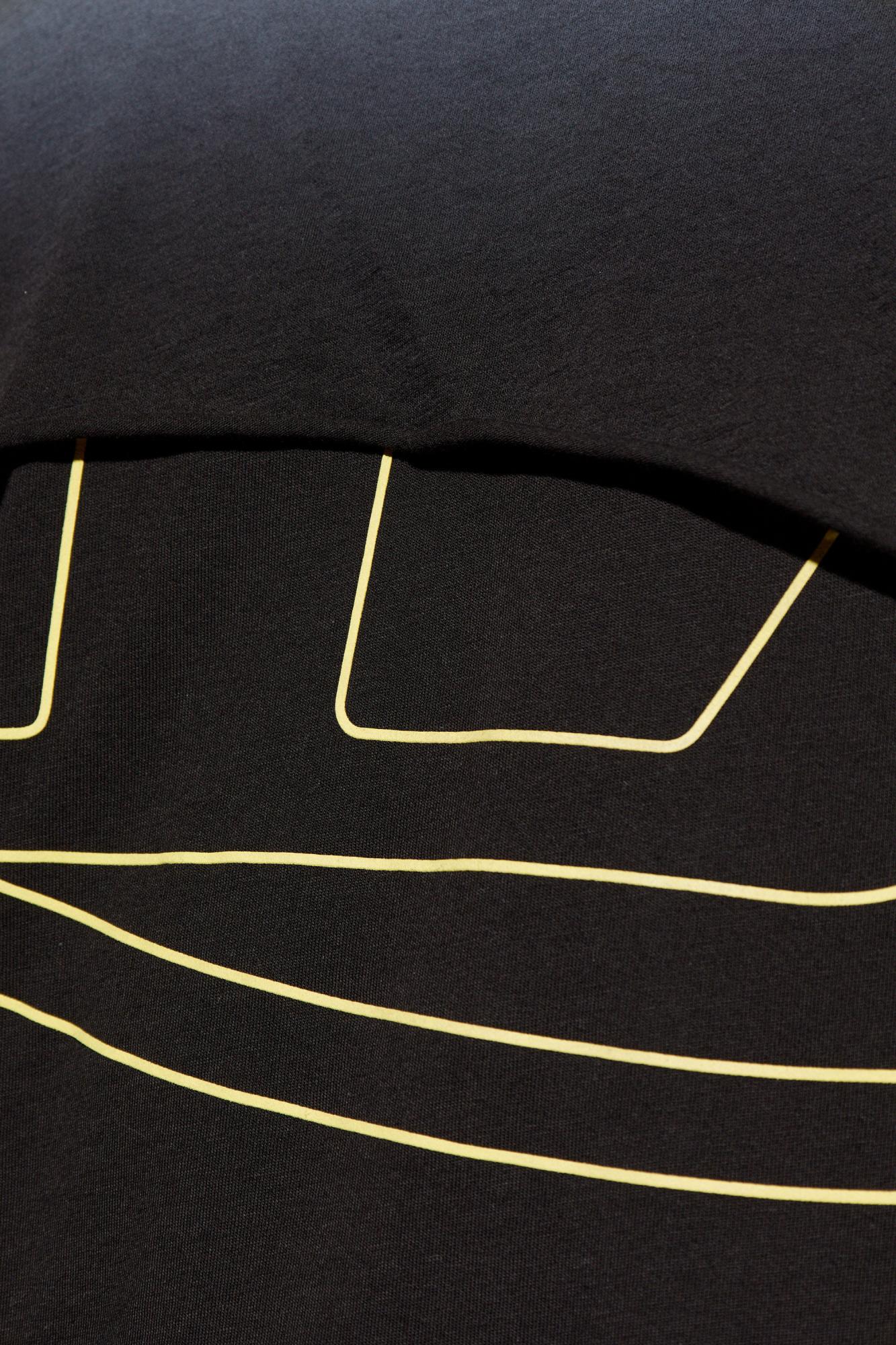 【DIESEL】t-besh-cut DIESEL Long Sleeve T-shirt T-besh-cut, in Black for Men | Lyst