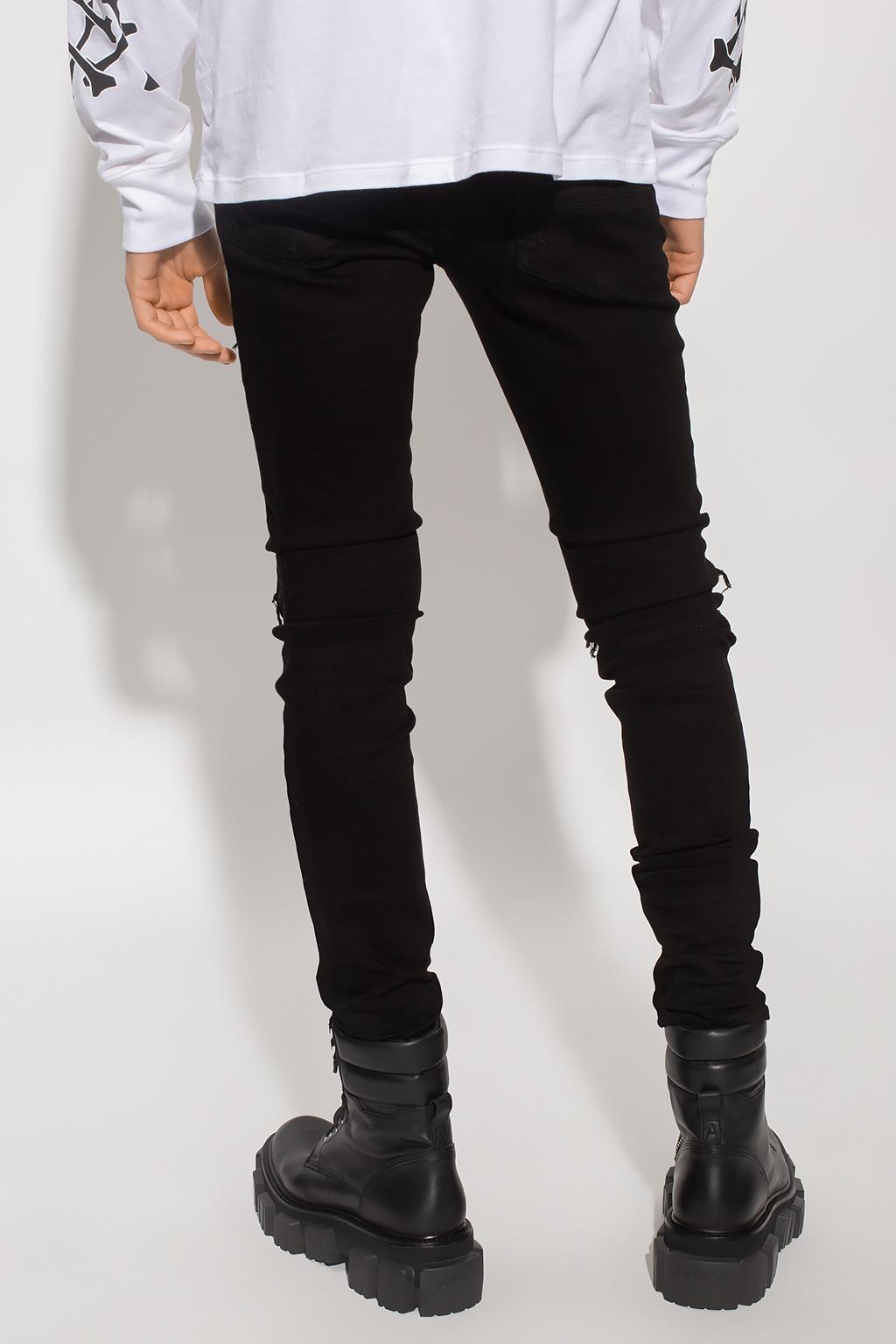 amiri black skinny jeans