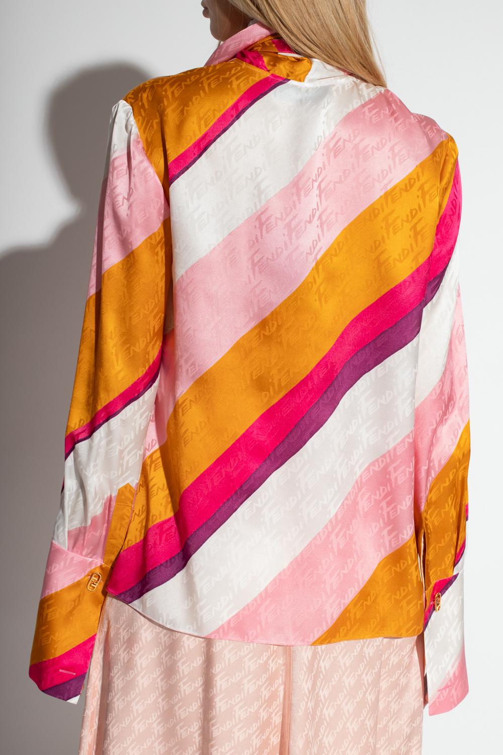 Fendi Silk Shirt | Lyst