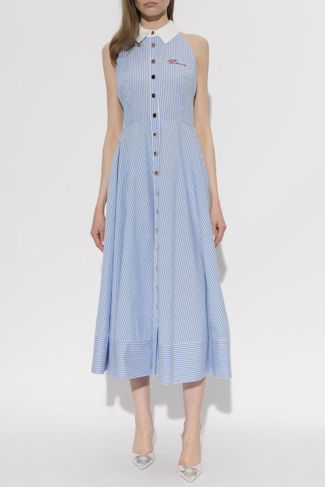 self portrait gingham printed chiffon dress Self-portrait Gingham Mini Dress