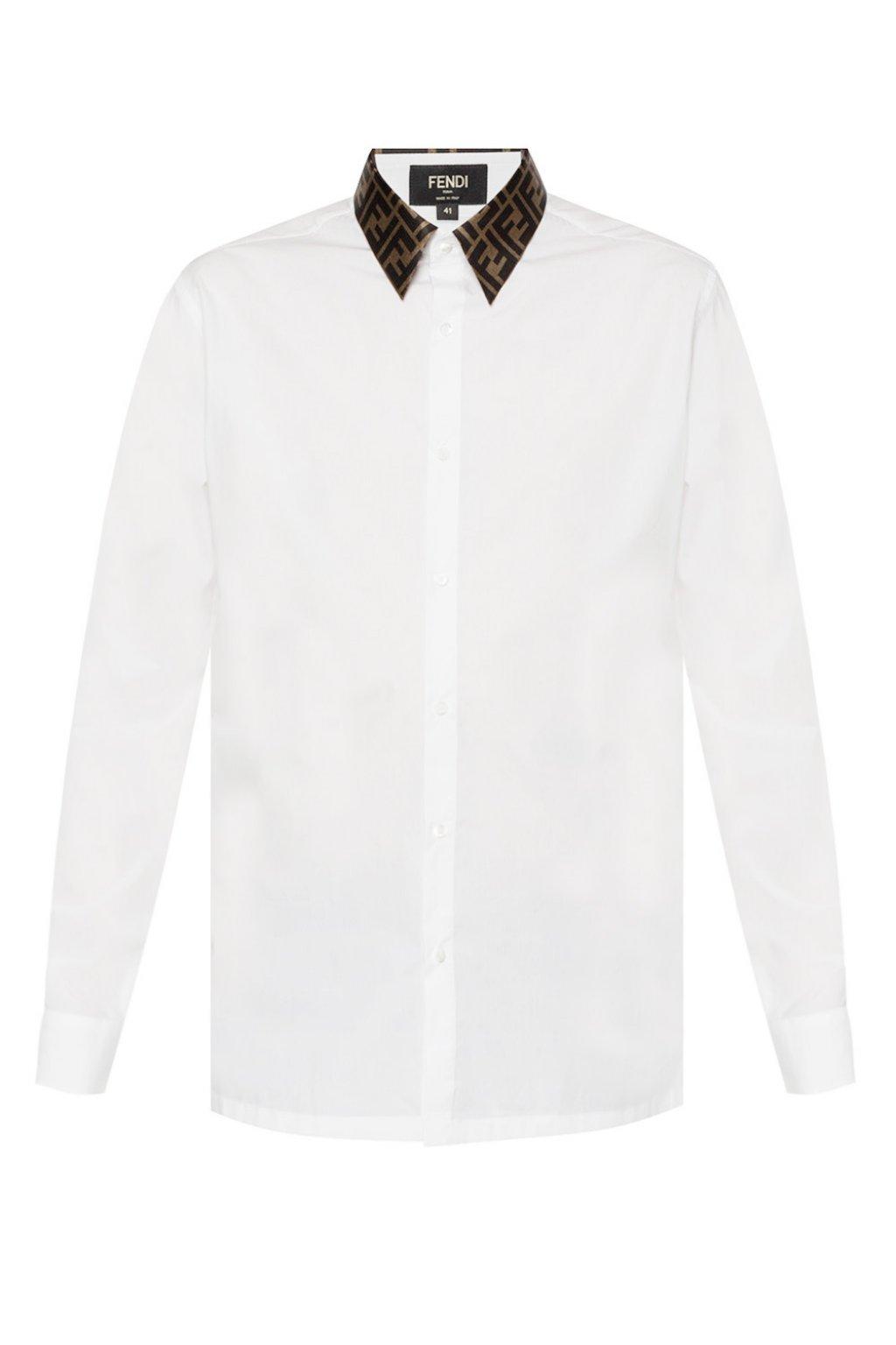 Fendi collar hotsell shirt