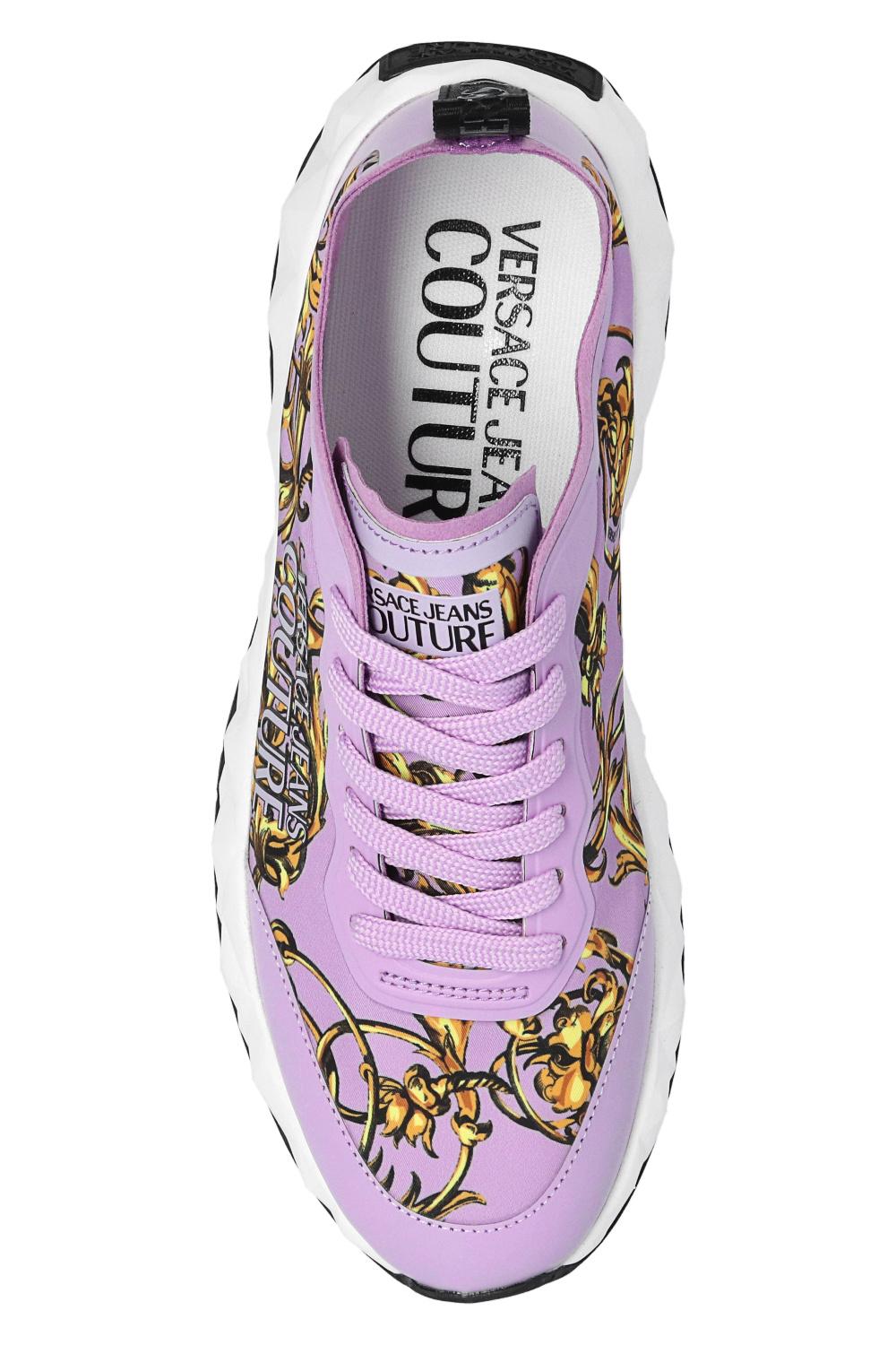 Versace Jeans Couture Sneakers With Logo in Purple | Lyst