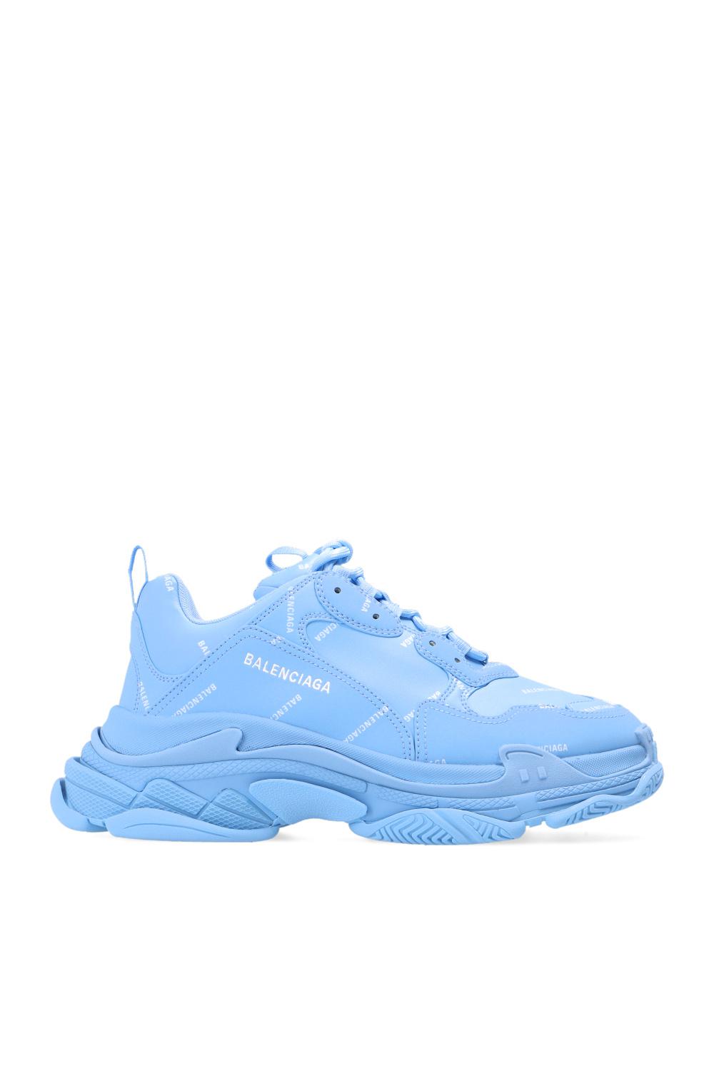 Balenciaga 'triple S' Sneakers in Light Blue (Blue) for Men - Lyst