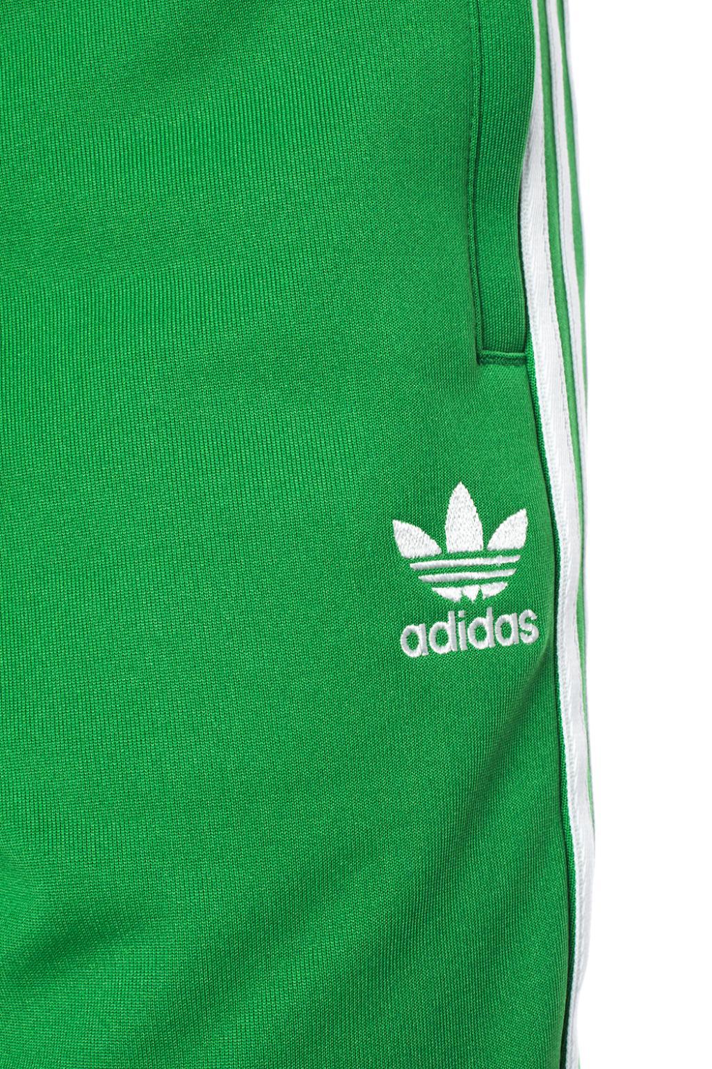 adidas Cotton Logo Sweatpants in Green for Men Lyst