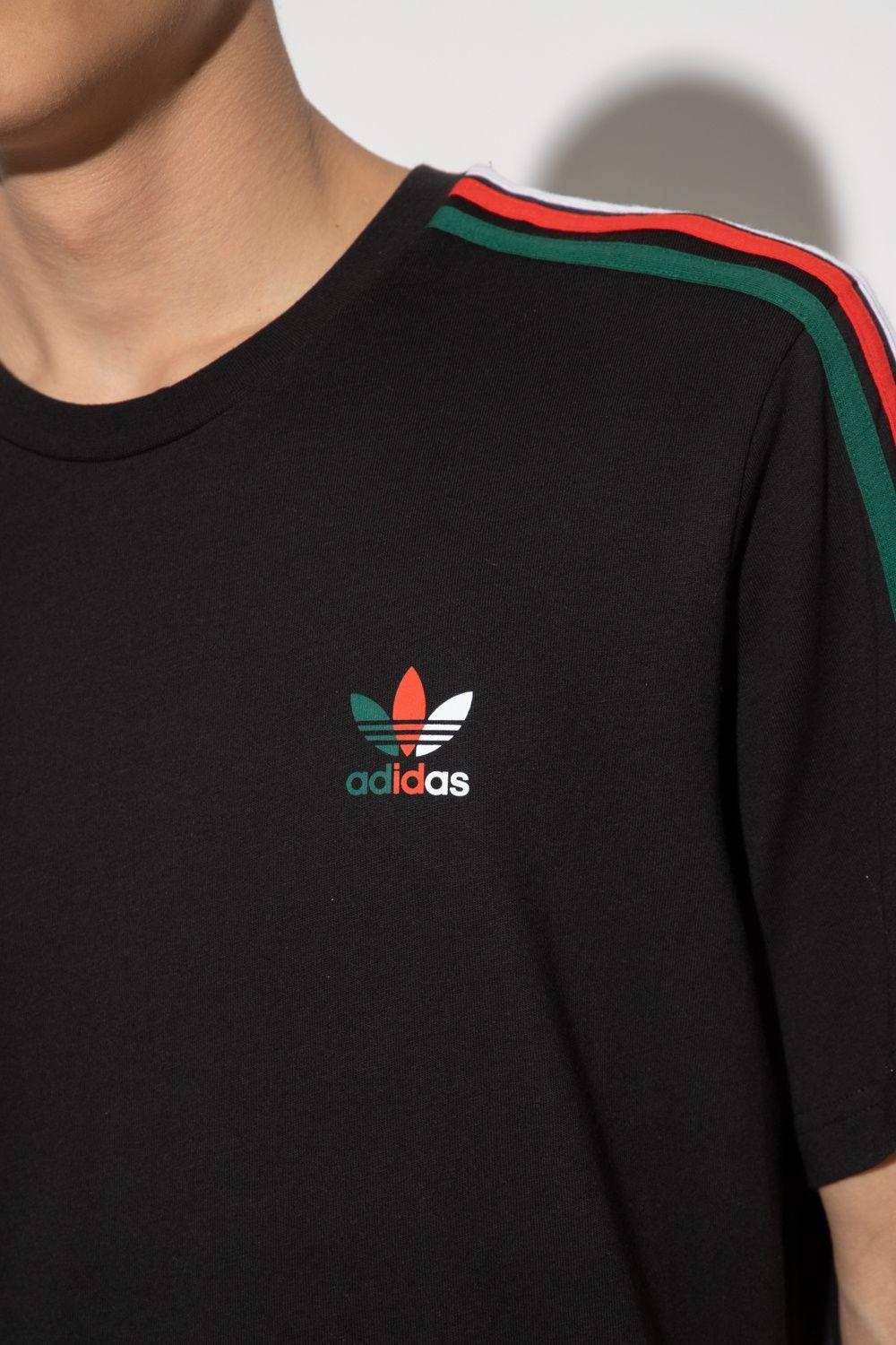 for T-shirt Men Lyst adidas With Black in | Originals Logo