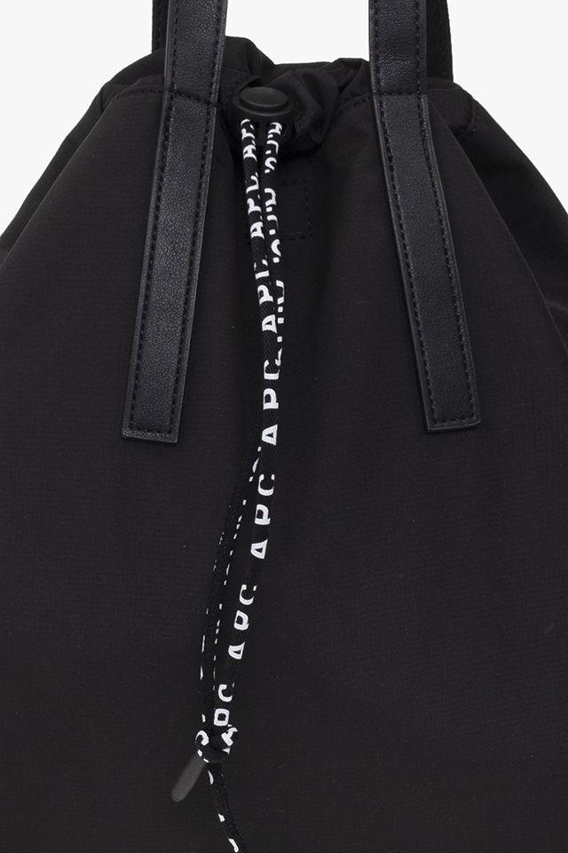 A.P.C. 'reset' Denim Shopper Bag in Black for Men | Lyst
