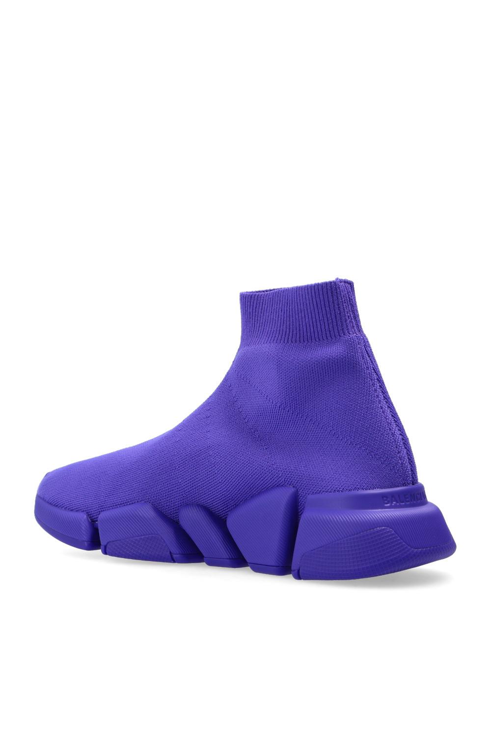 Balenciaga 'speed 2.0 Lt' Sock Sneakers in Purple | Lyst