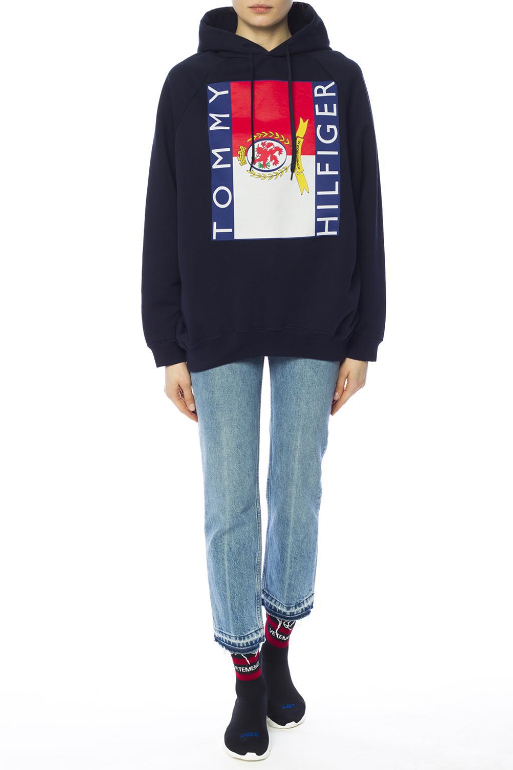 Vetements Cotton X Tommy Hilfiger in Navy Blue (Blue) - Lyst