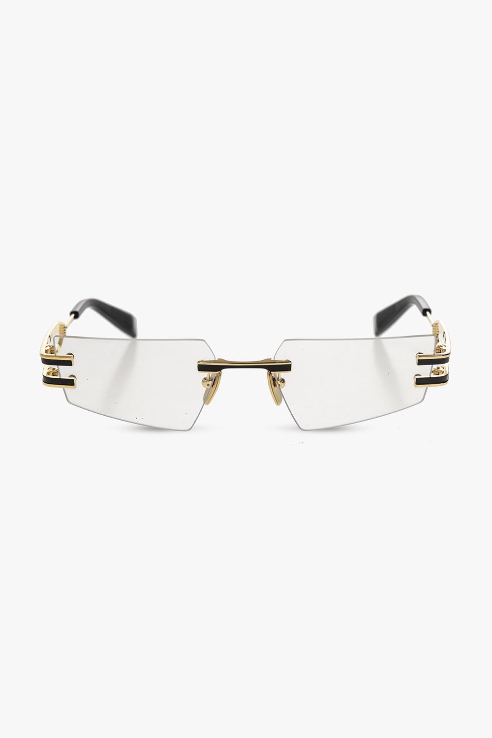 Black Optical glasses with logo Balmain - Vitkac GB