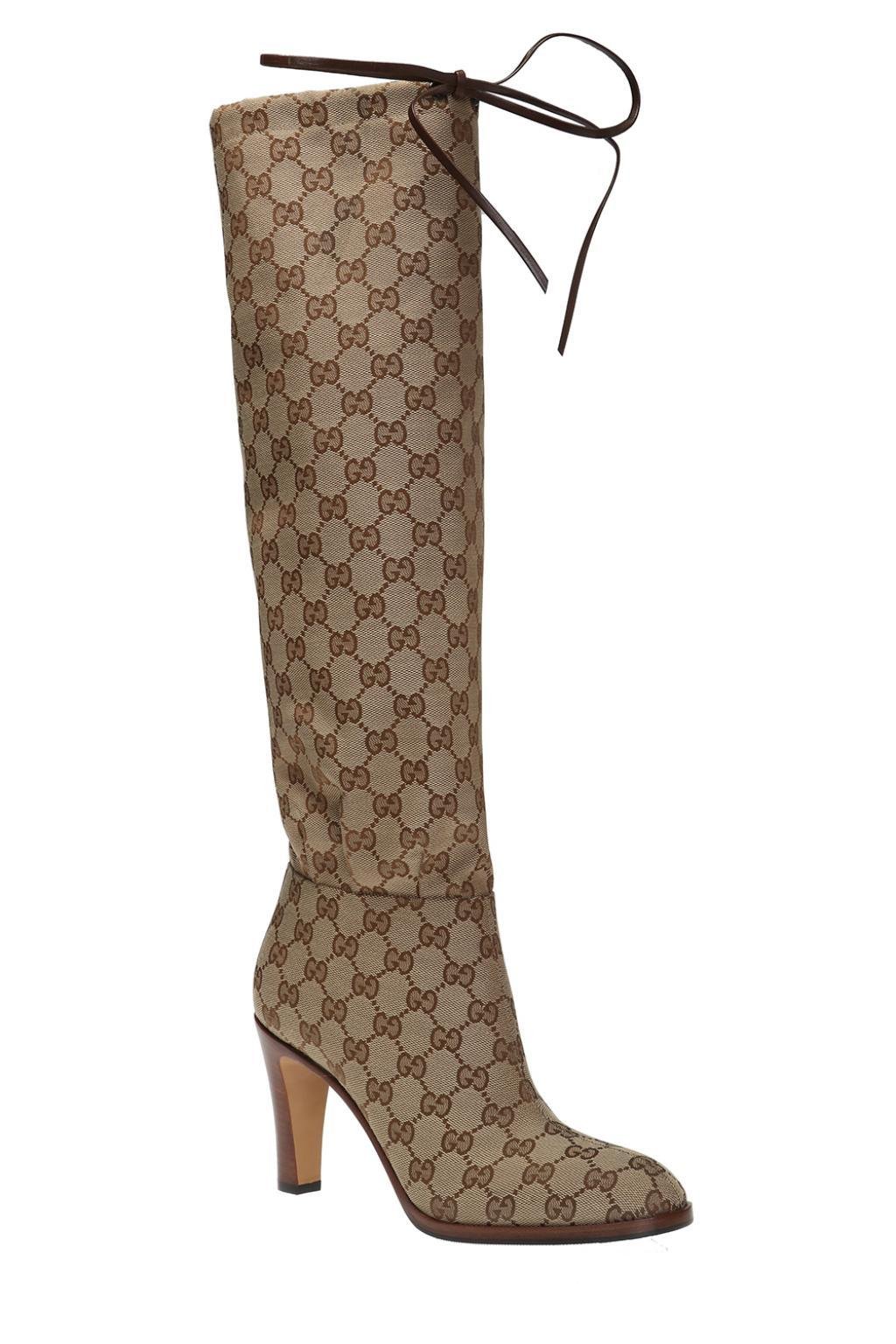 Gucci Original GG Over-the-knee Boots 
