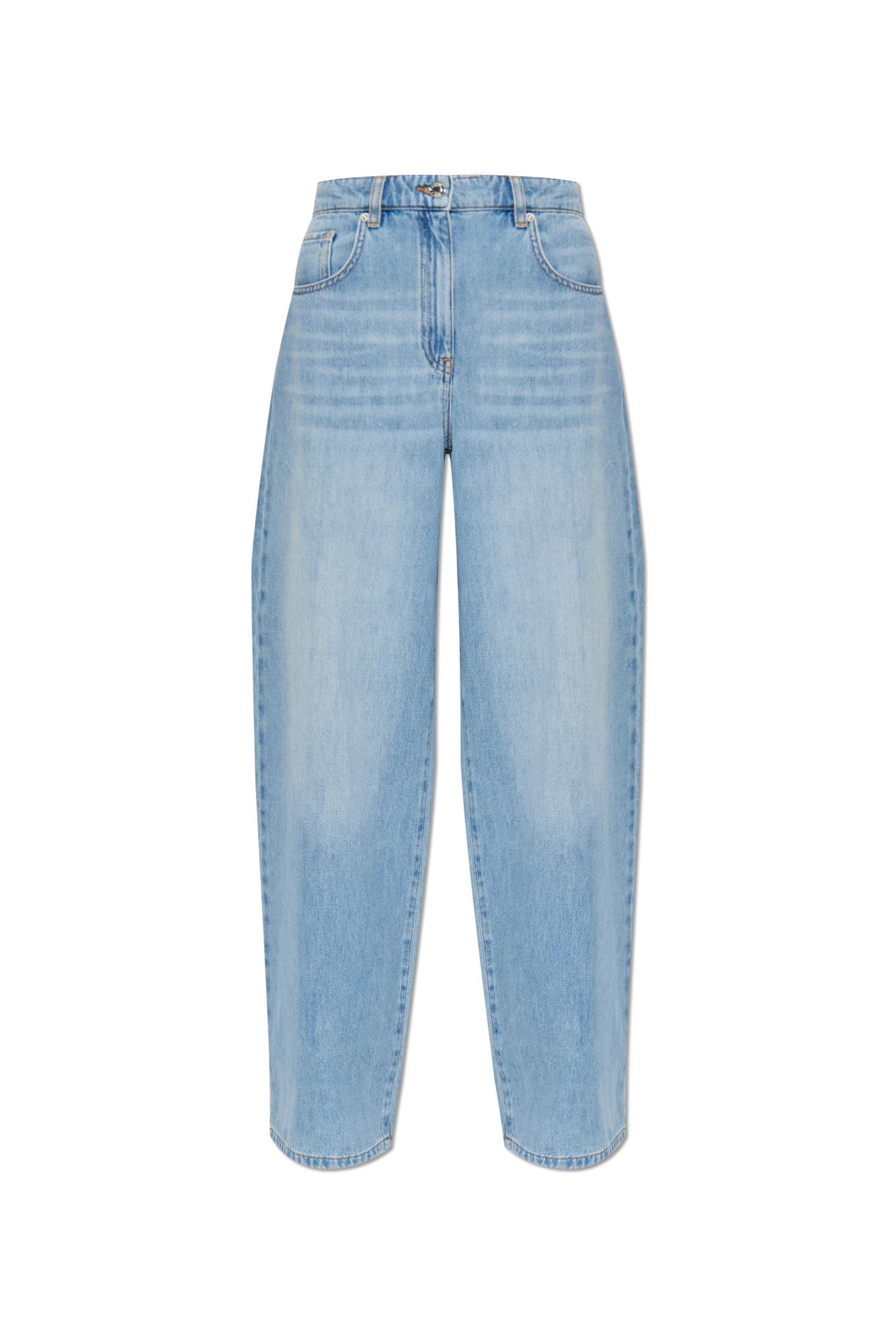デニム・ジーパン IRO Woman Jeans Blue WP23DALOU BLU56 IRO SPRING SUMMER 25 COLLECTION | RHINESTONE PANTS