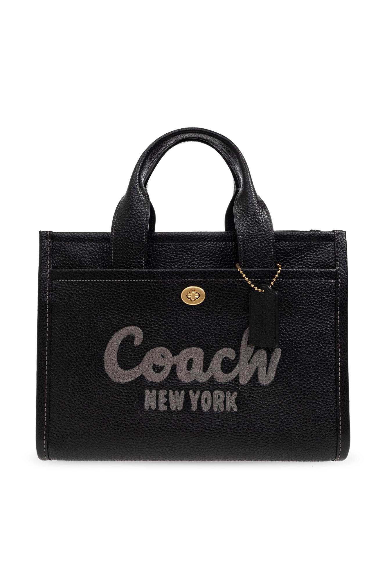 バッグ COACH shoulder tote bag nylon leather COACH Handbags in Black | Lyst UK