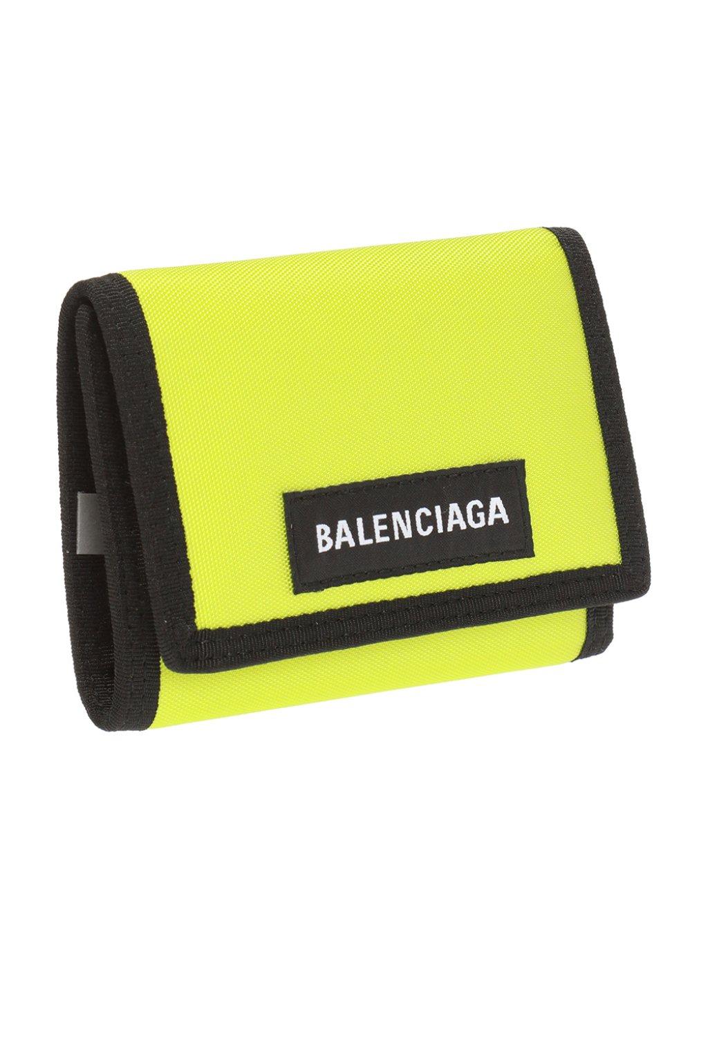 balenciaga tri fold wallet
