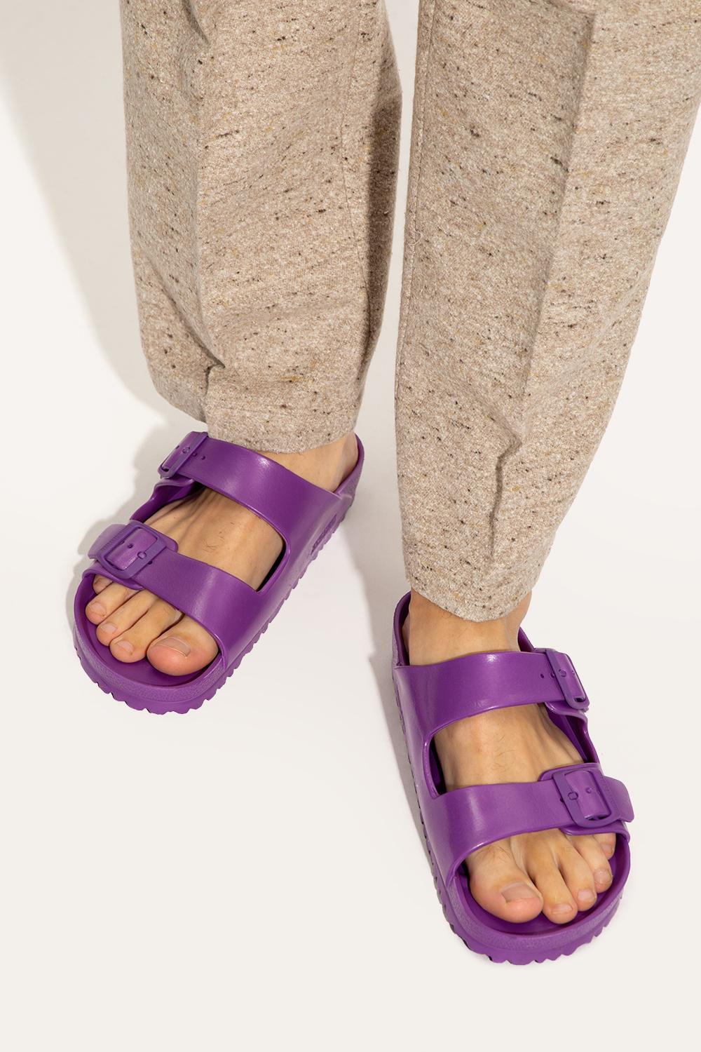 Birkenstock 'arizona Eva' Slides in Purple for Men | Lyst