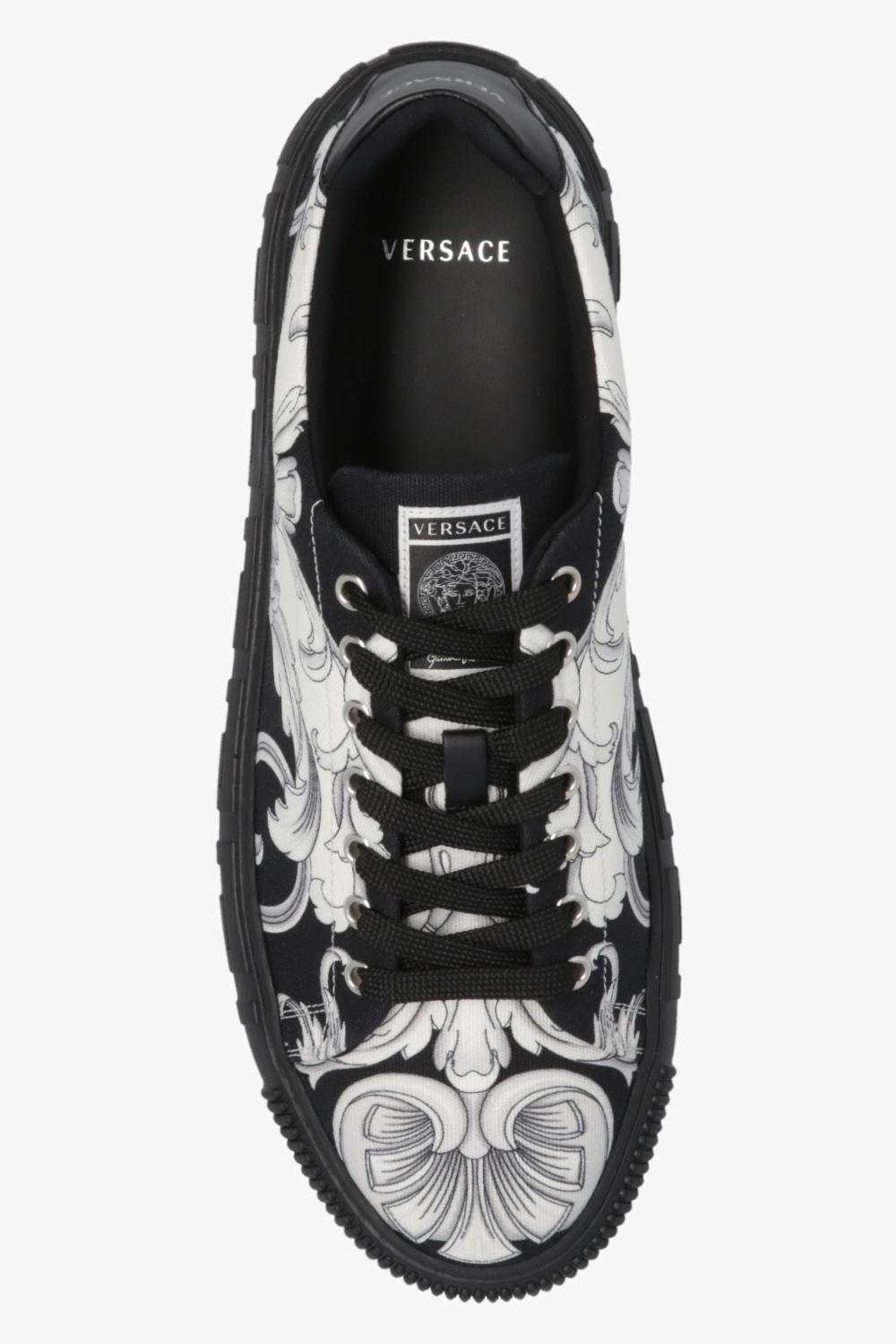 versace canvas shoes