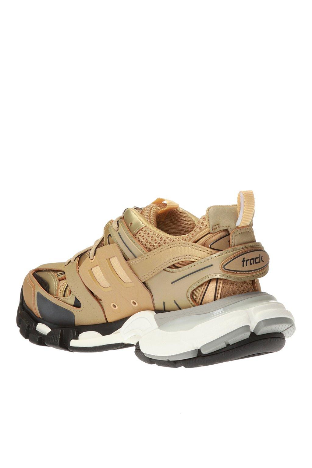 balenciaga trainers gold