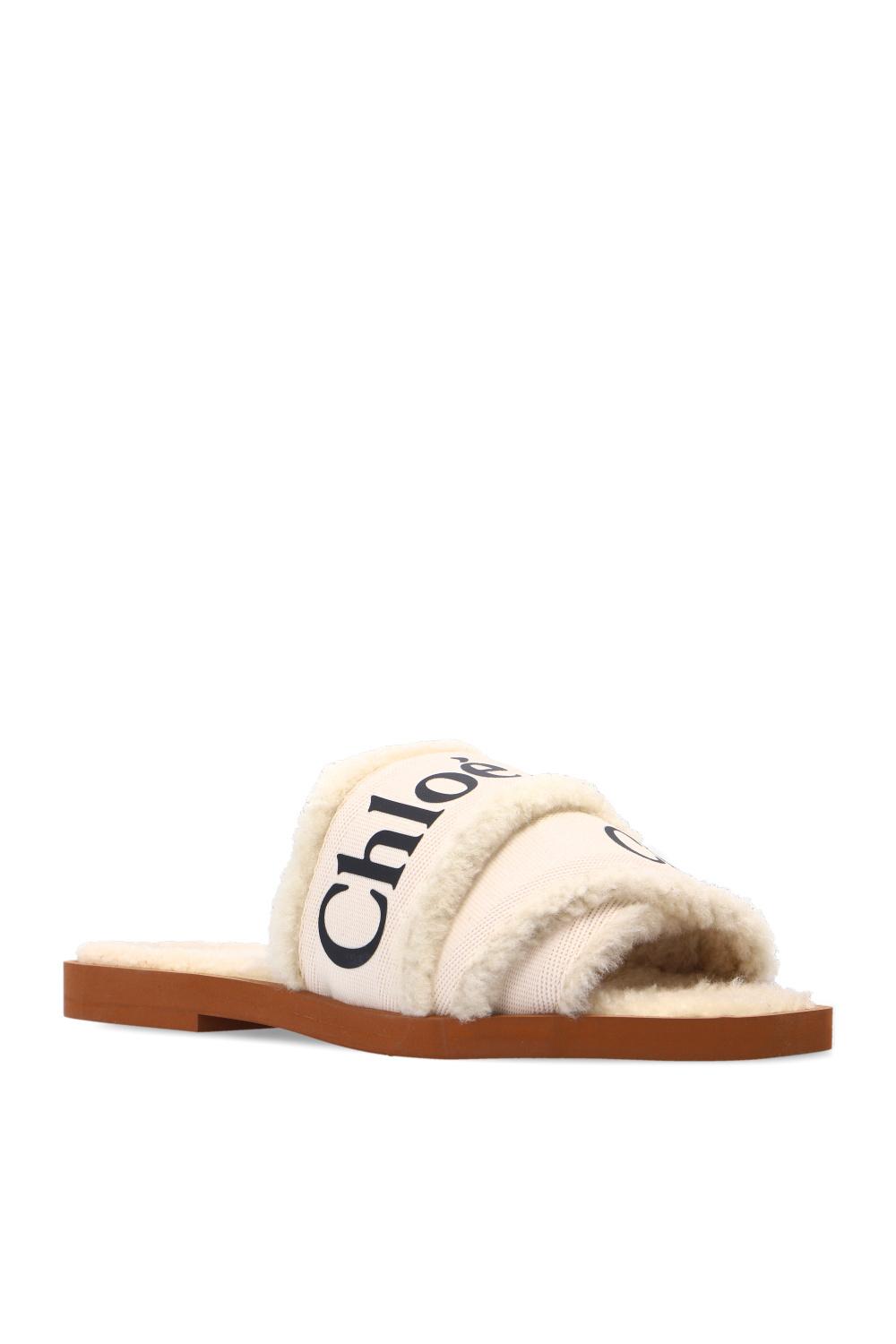Chloe slippers wit hotsell