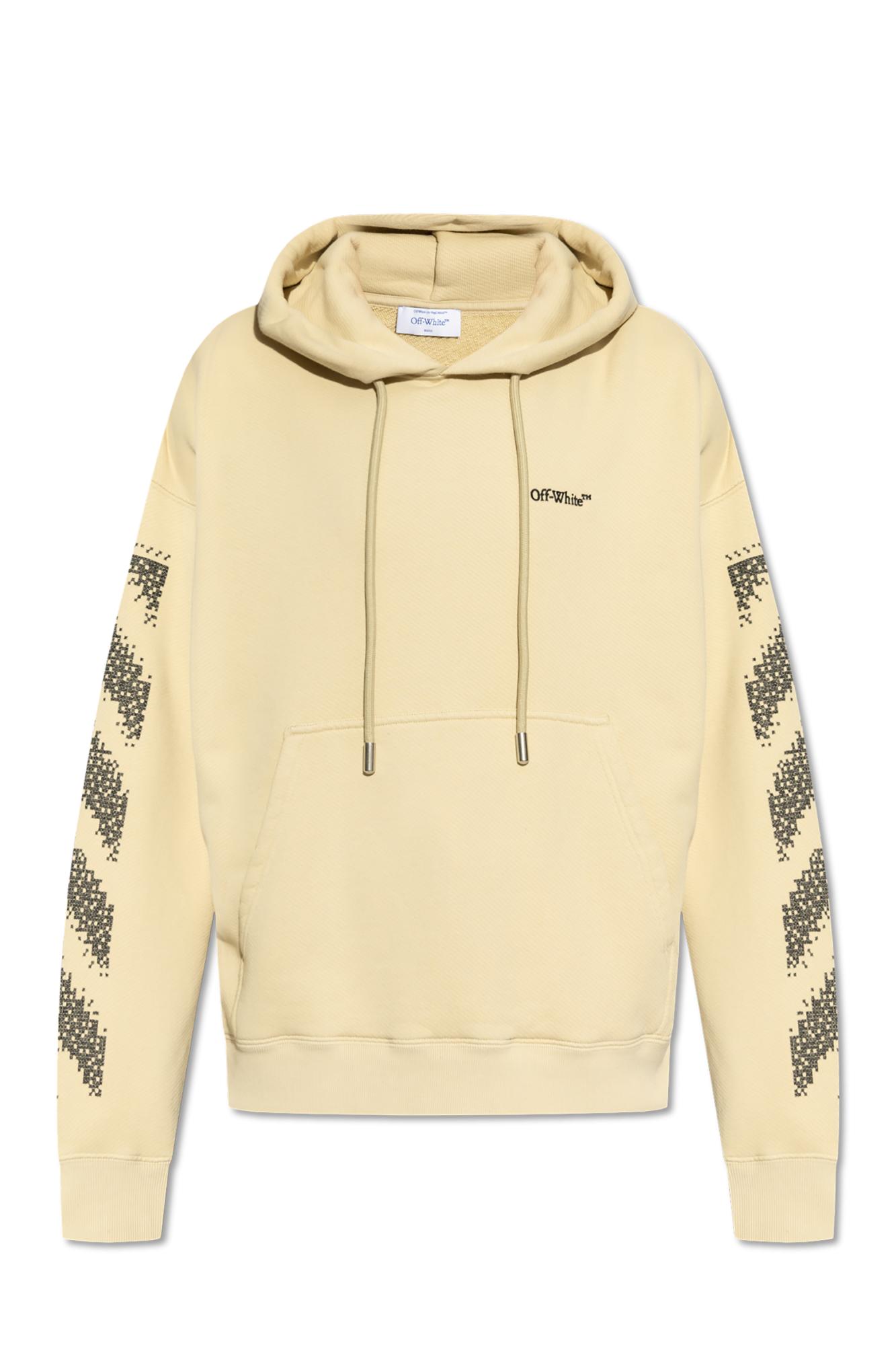 Off White c o Virgil Abloh Off Sweatshirt With Logo in Natural for Men Lyst UK