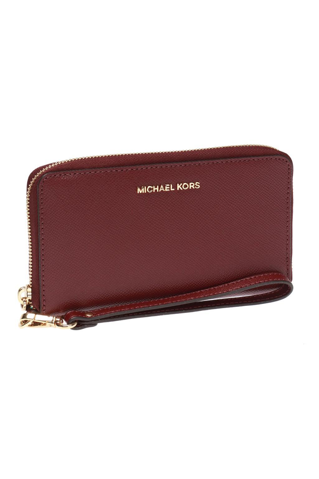 Michael Kors Leather Wallet With A 