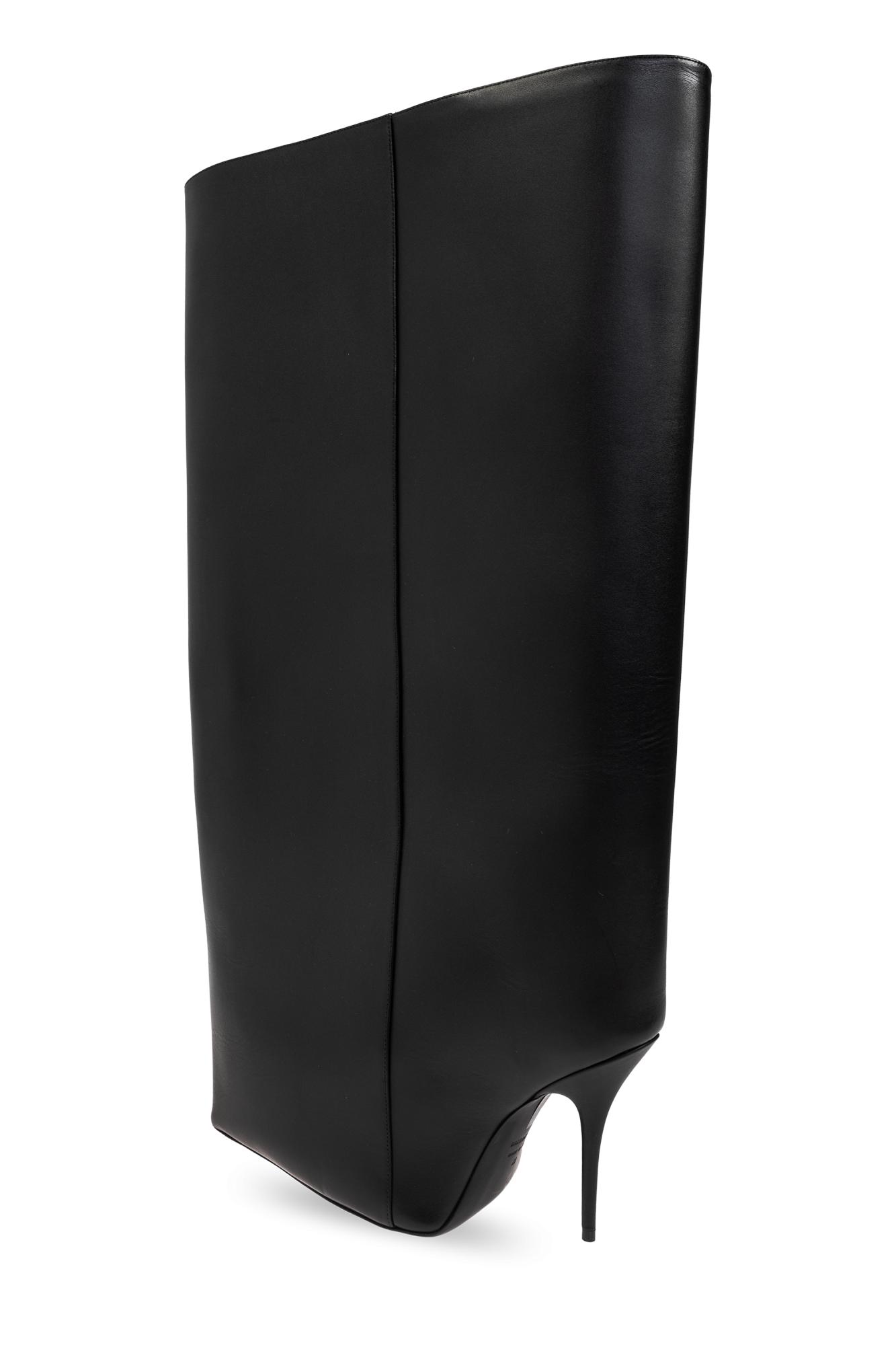 Balenciaga spiked boots best sale