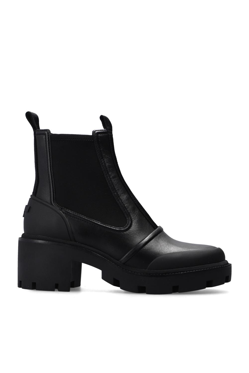 Tory Burch Chelsea Lug Sole Ankle Boots in Black | Lyst