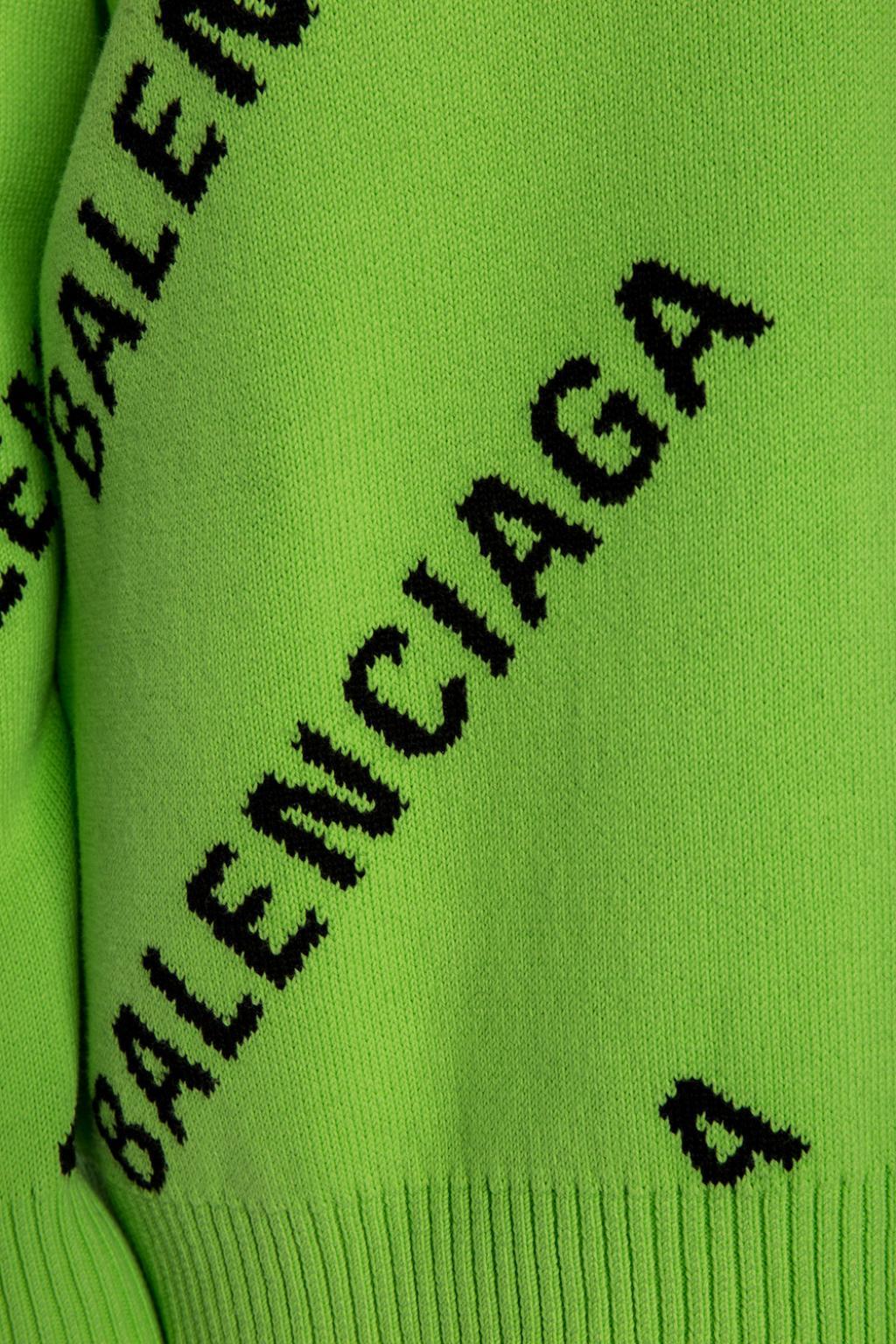 Balenciaga Oversized Intarsia Cotton 