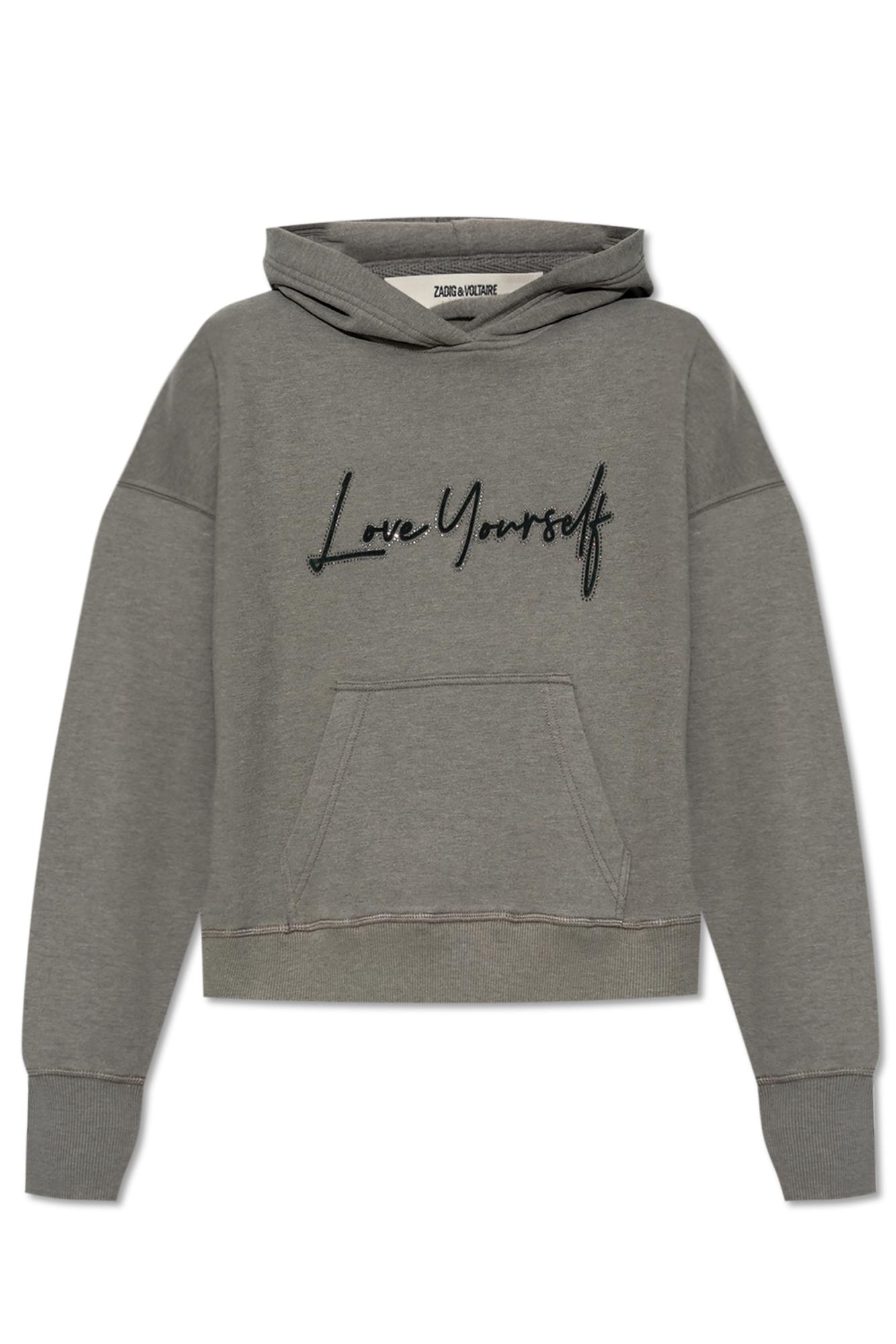 Zadig & Voltaire Hoodie Mia in Grey | Lyst UK