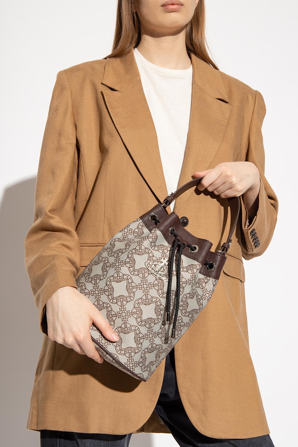 Vivienne Westwood 'carrie' Bucket Bag in Brown | Lyst