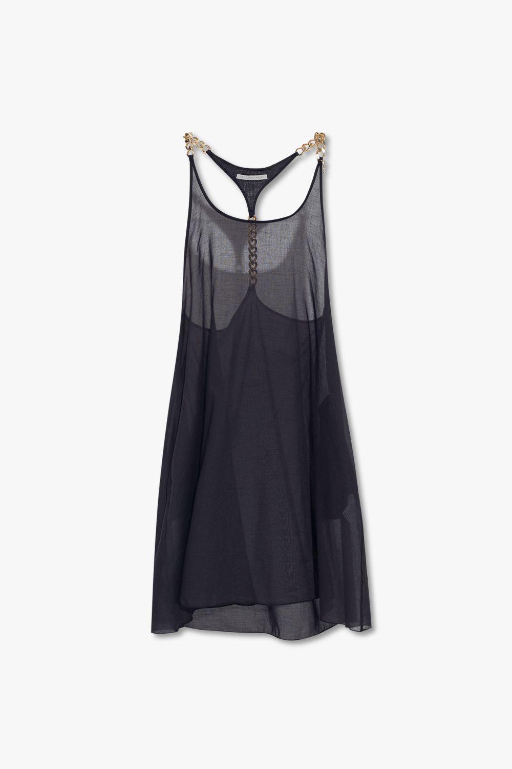 Stella McCartney Beach Slip Dress in Blue Lyst