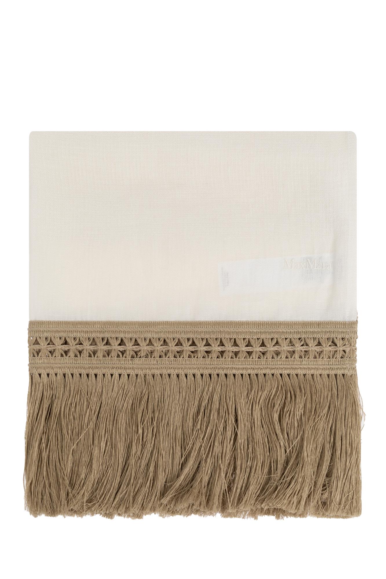 【送料&関税込】Max Mara Grammo Linen Scarf Grammo linen scarf in beige - Max Mara | Mytheresa