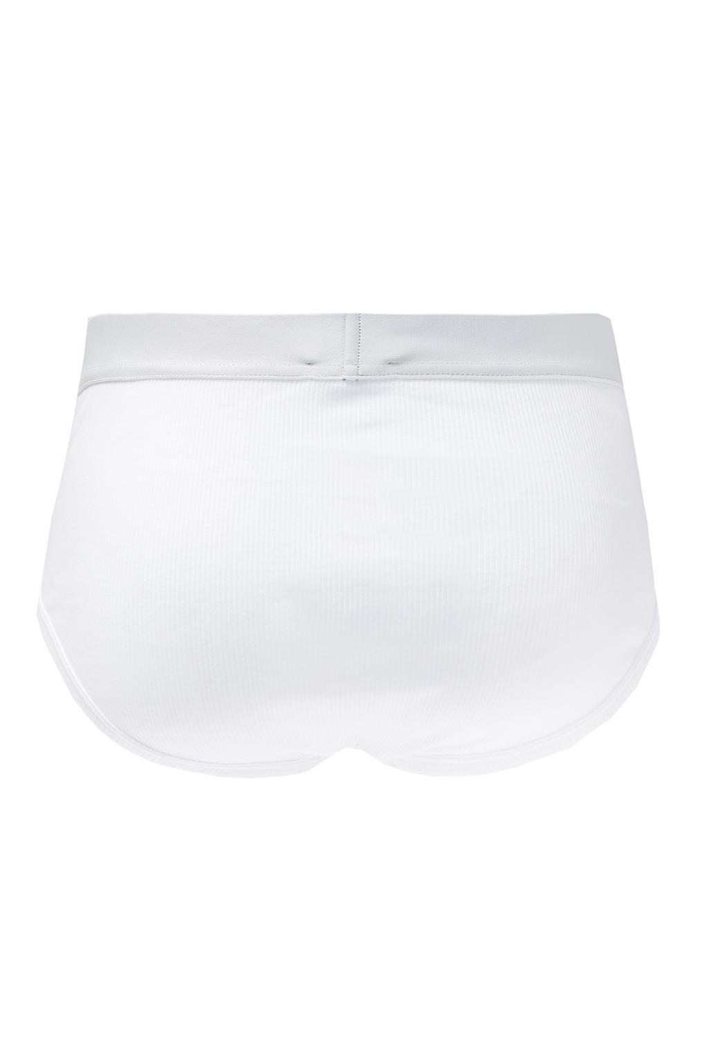 Balenciaga Cotton Briefs Three-pack White for Men - Lyst